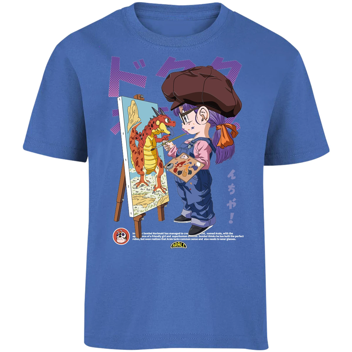 Playera Arale Arale Anime para Niño 2
