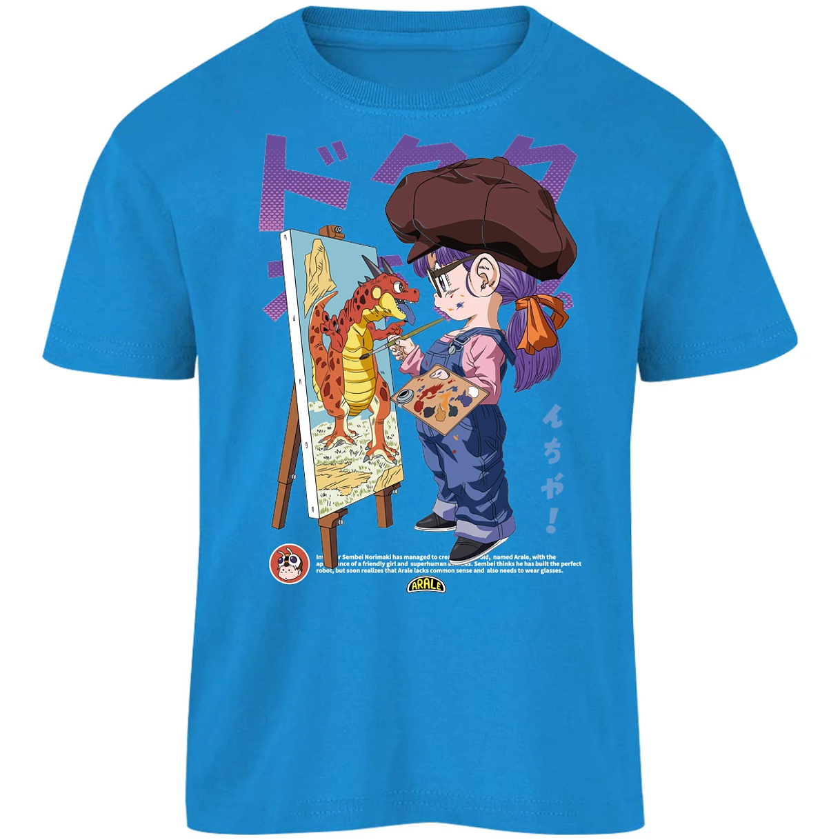 Playera Arale Arale Anime para Niño 3