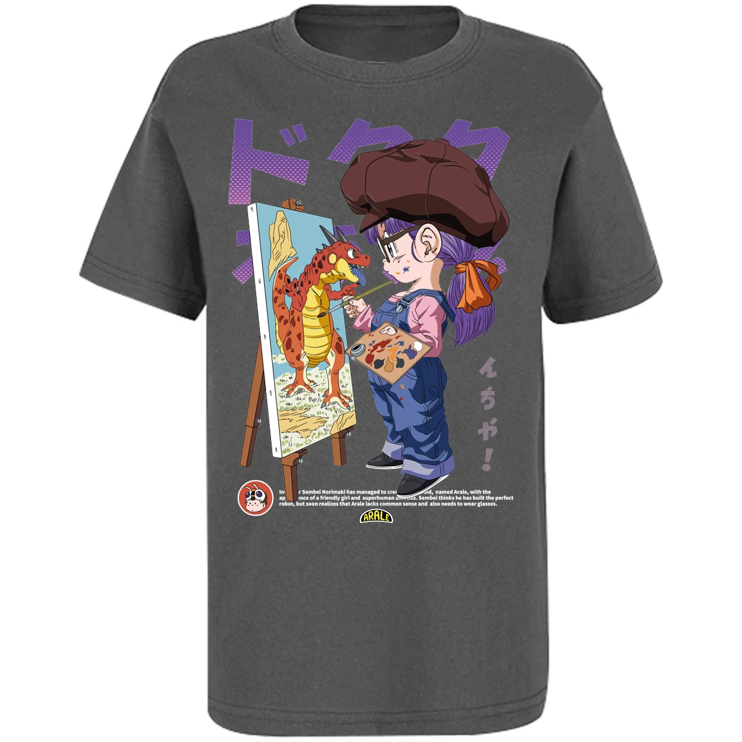 Playera Arale Arale Anime para Niño 6