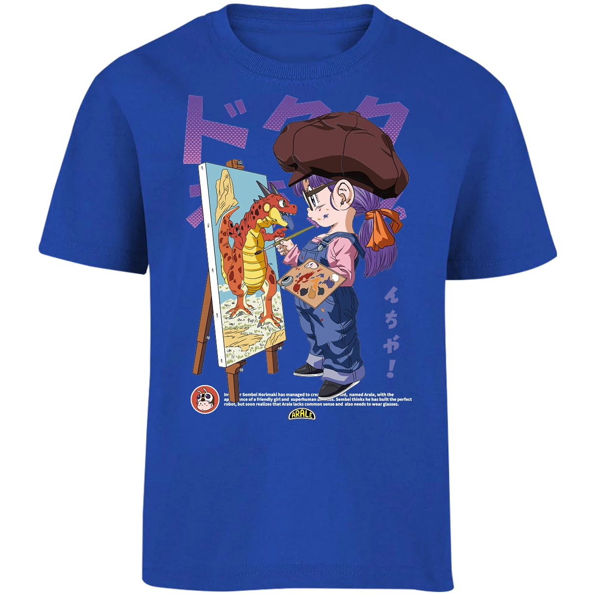 Playera Arale Arale Anime para Niño 9