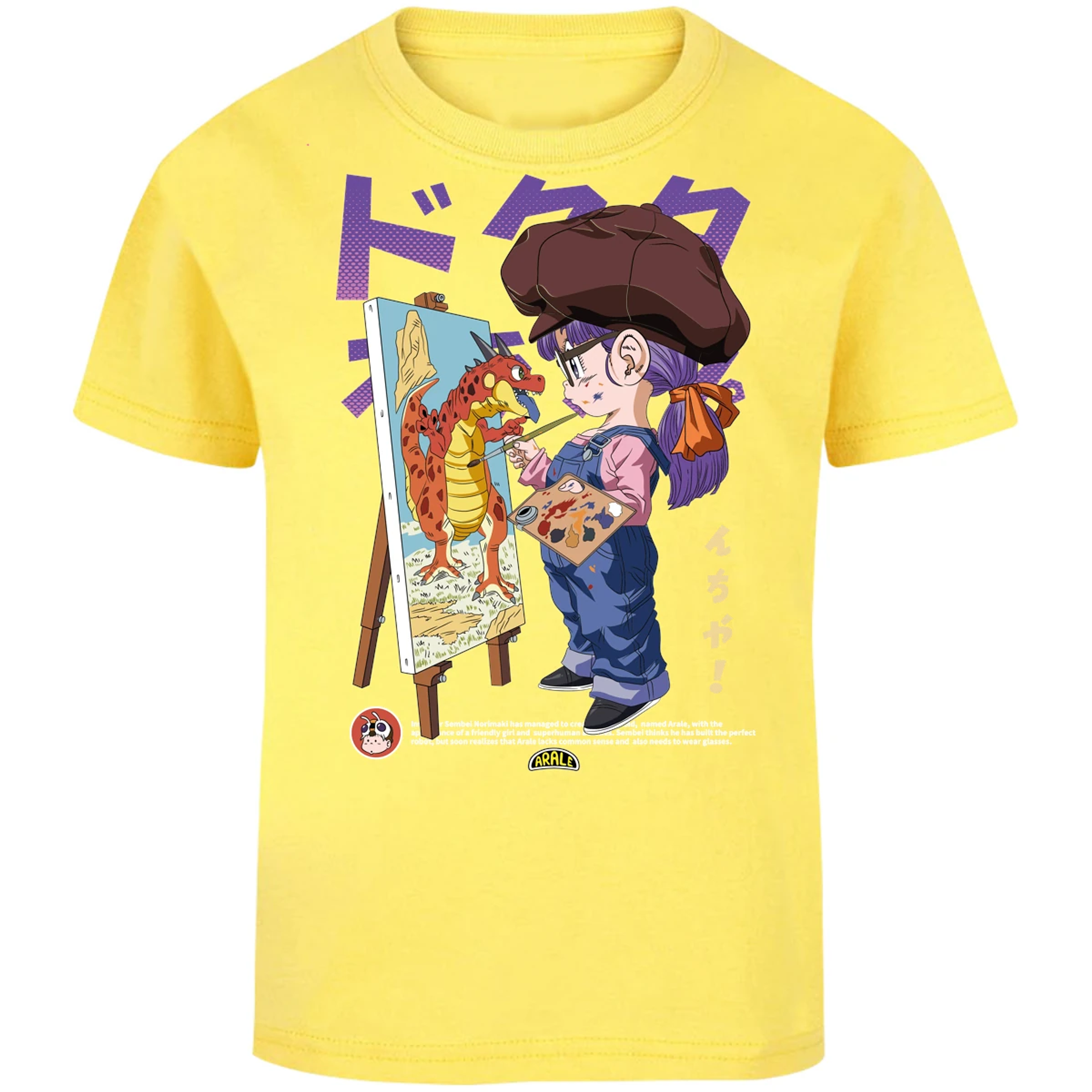Playera Arale Arale Anime para Niño 15