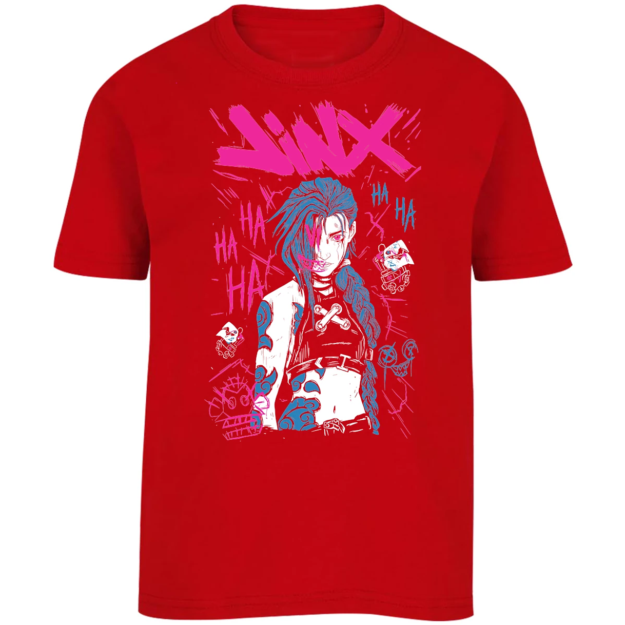 Playera Arcane Jinx para Niño 4