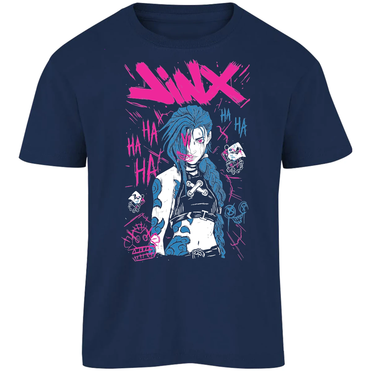 Playera Arcane Jinx para Niño 10