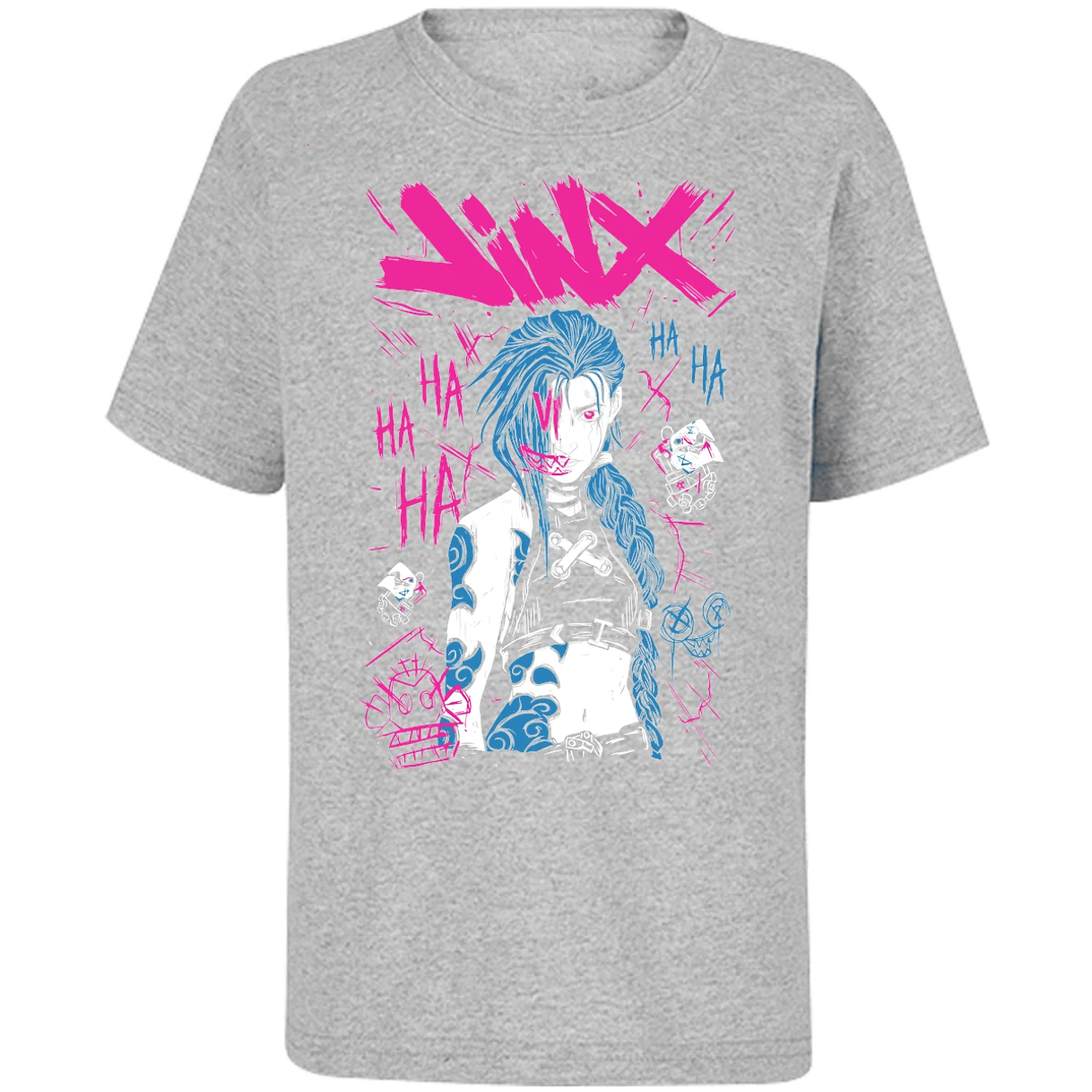 Playera Arcane Jinx para Niño 17