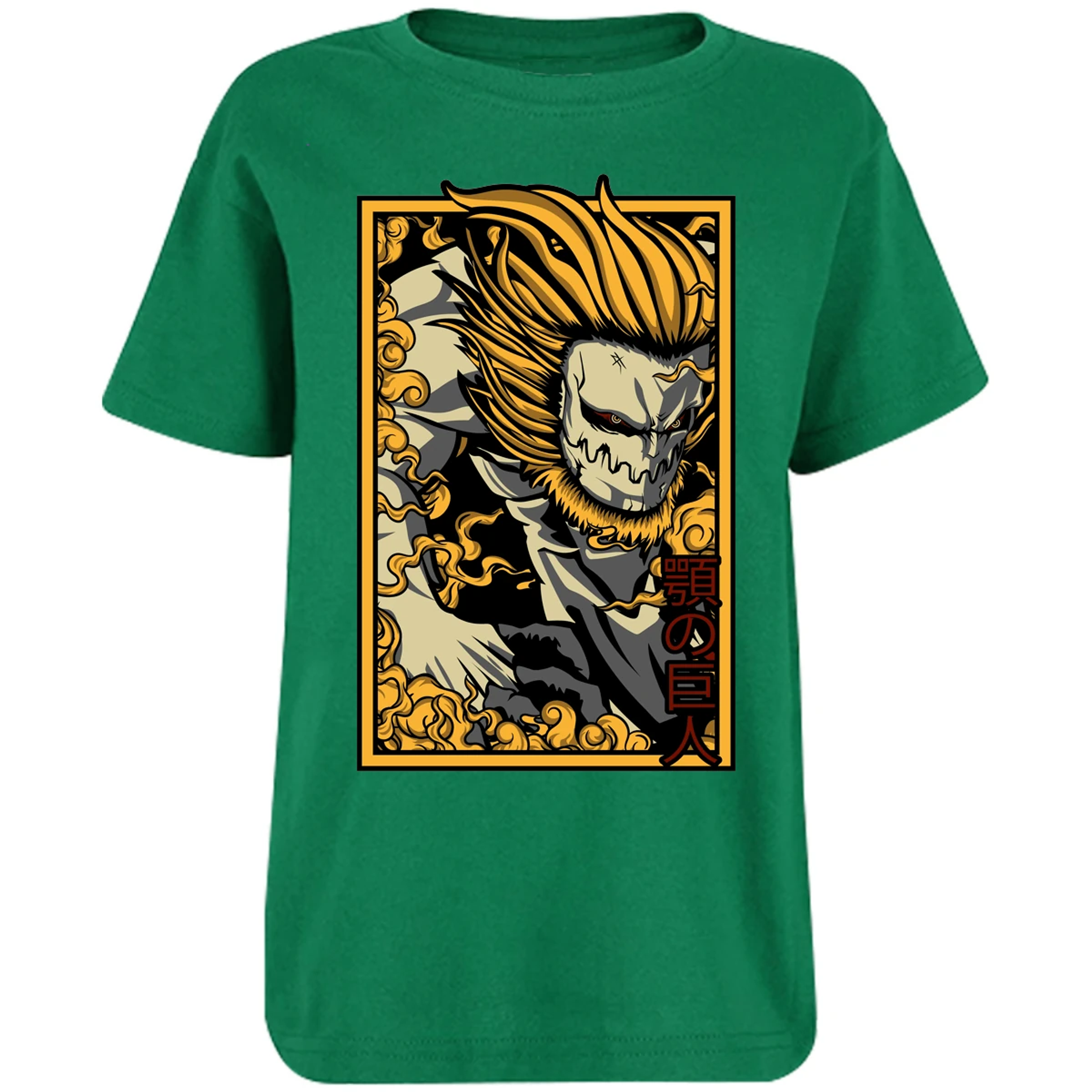 Playera Attack On Titan Titan Mandibula para Niño 10
