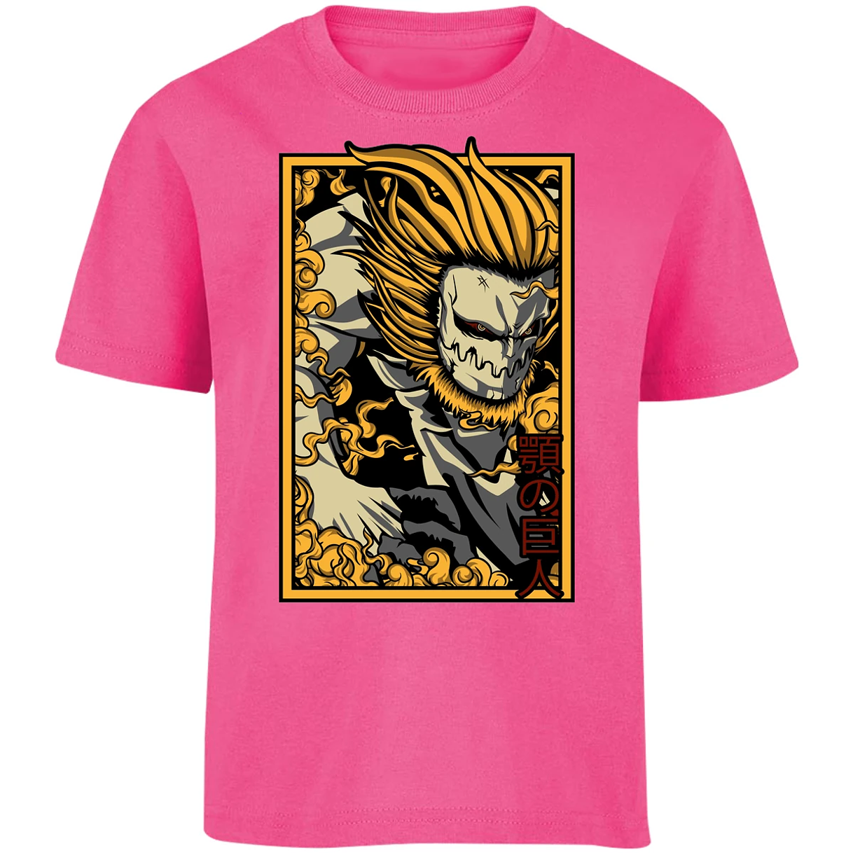 Playera Attack On Titan Titan Mandibula para Niño 11