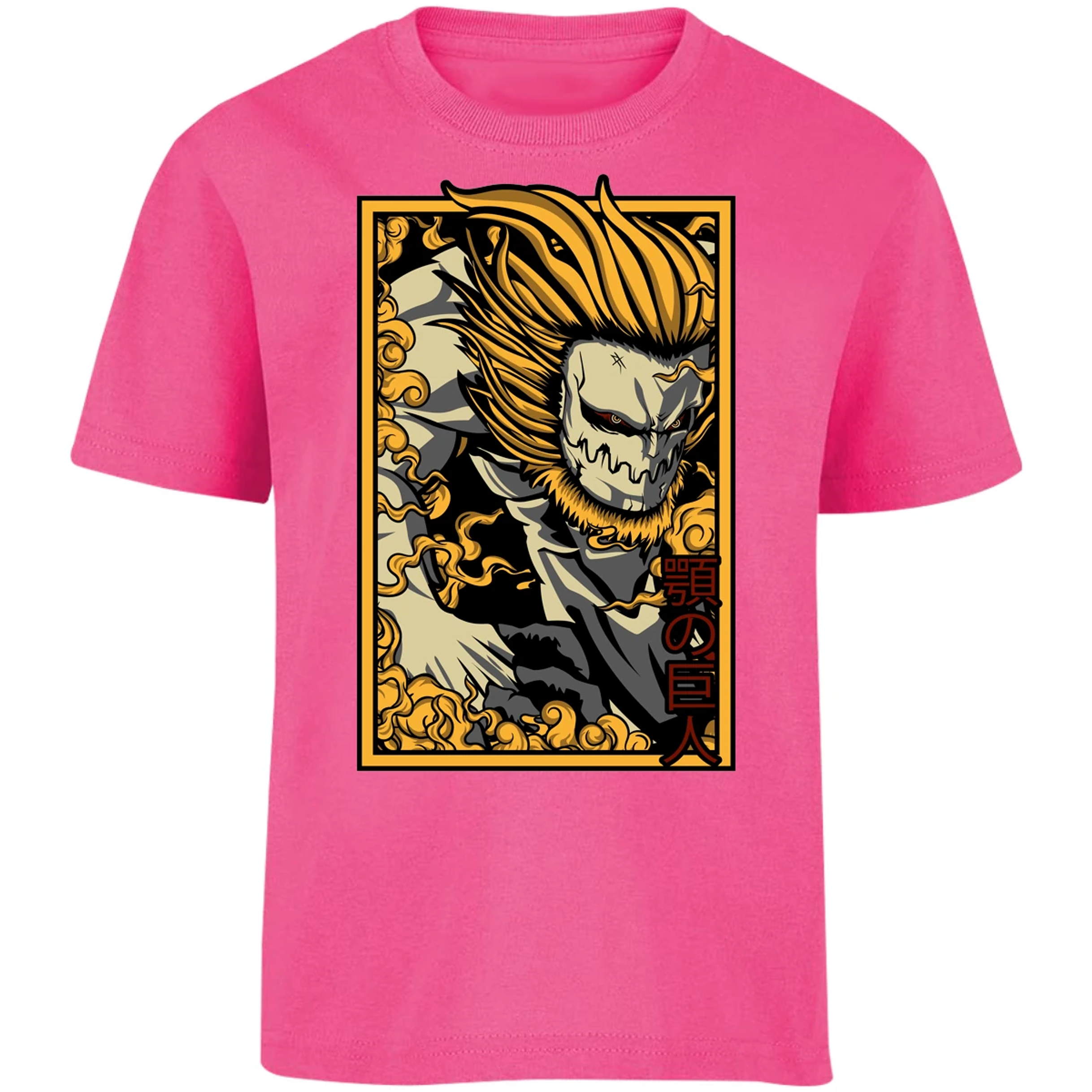 Playera Attack On Titan Titan Mandibula para Niño 11