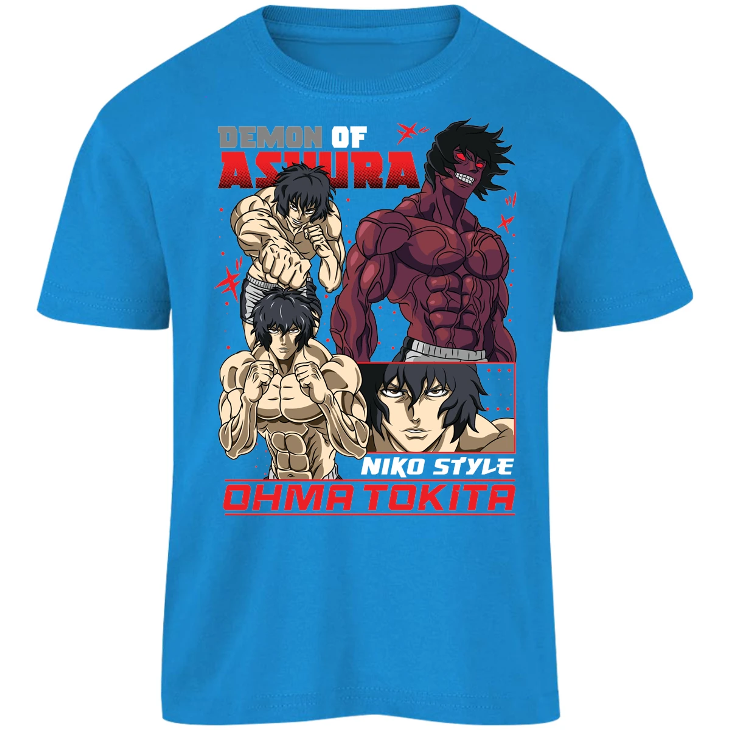 Playera Baki Ohma Tokita para Niño 2