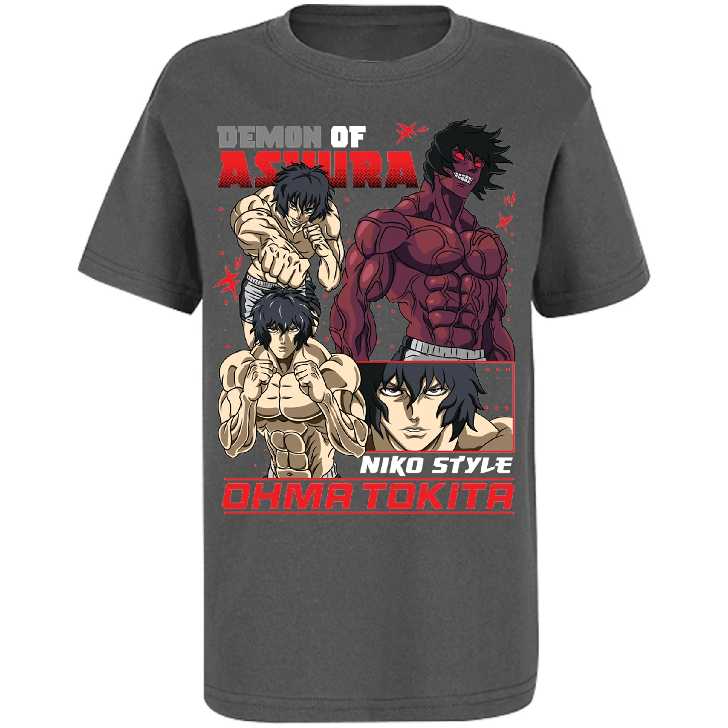 Playera Baki Ohma Tokita para Niño 4