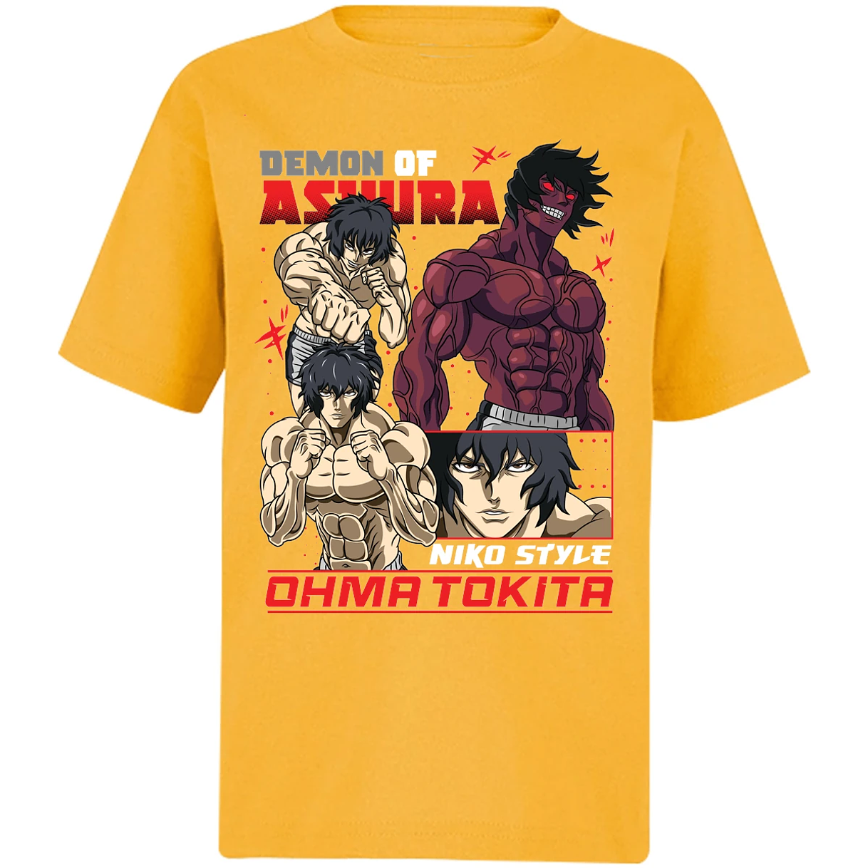 Playera Baki Ohma Tokita para Niño 5