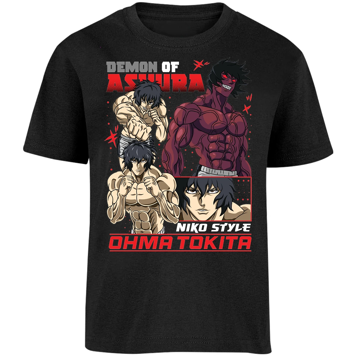 Playera Baki Ohma Tokita para Niño 6