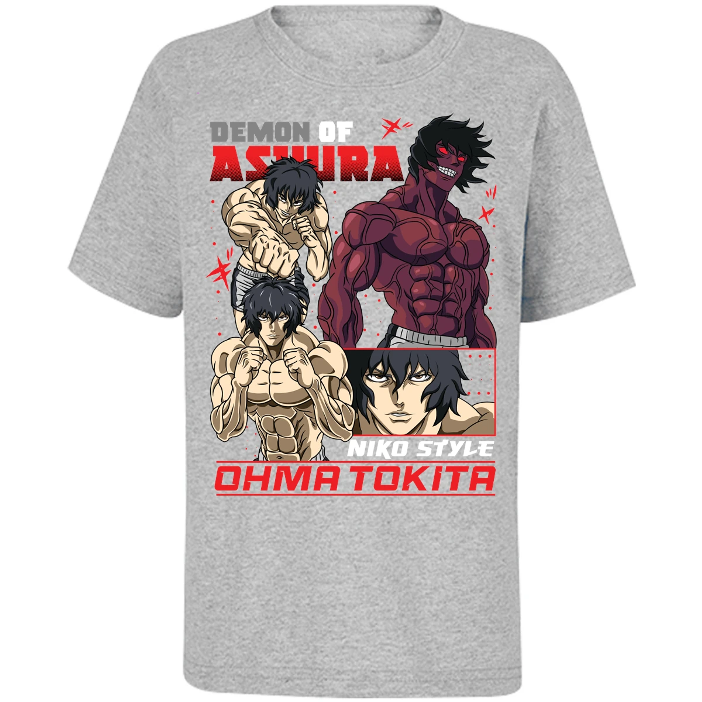 Playera Baki Ohma Tokita para Niño 7