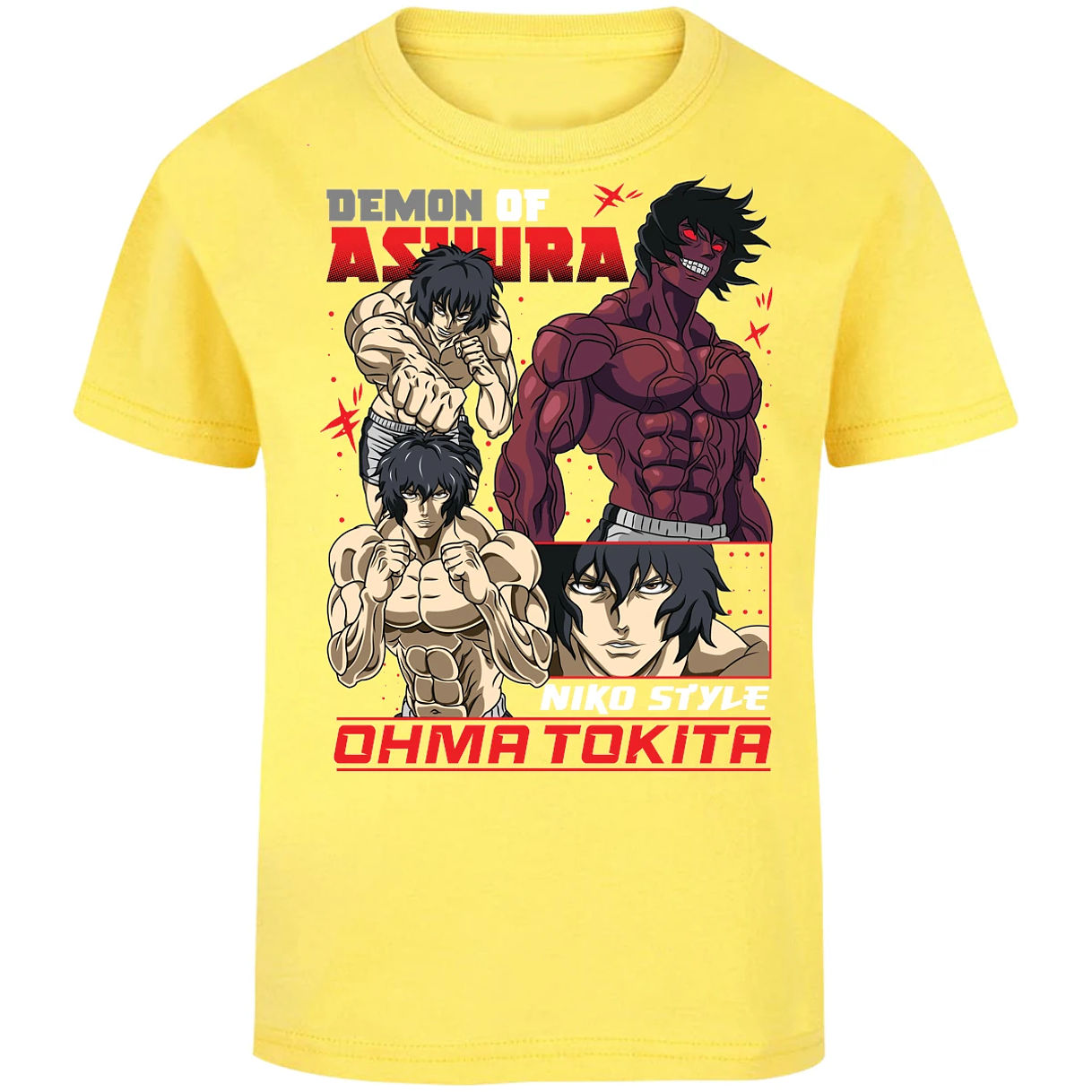 Playera Baki Ohma Tokita para Niño 10