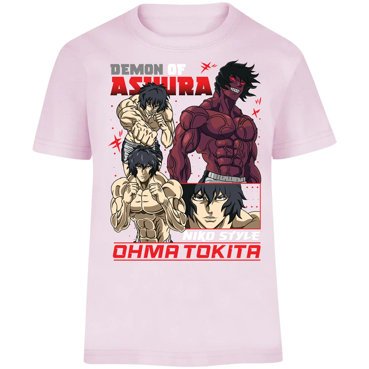 Playera Baki Ohma Tokita para Niño 12