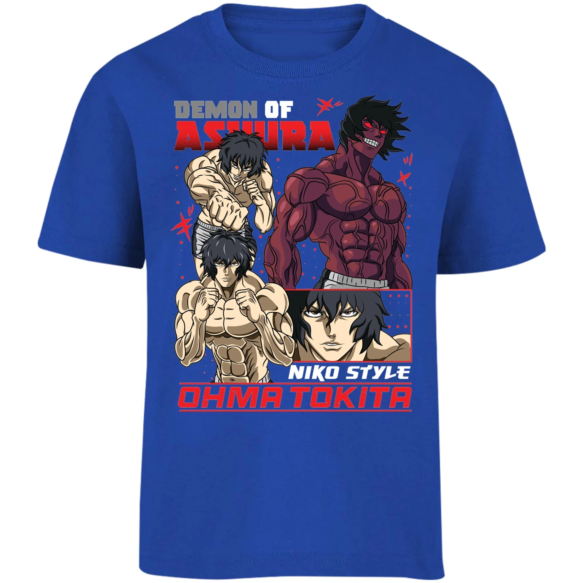 Playera Baki Ohma Tokita para Niño 17