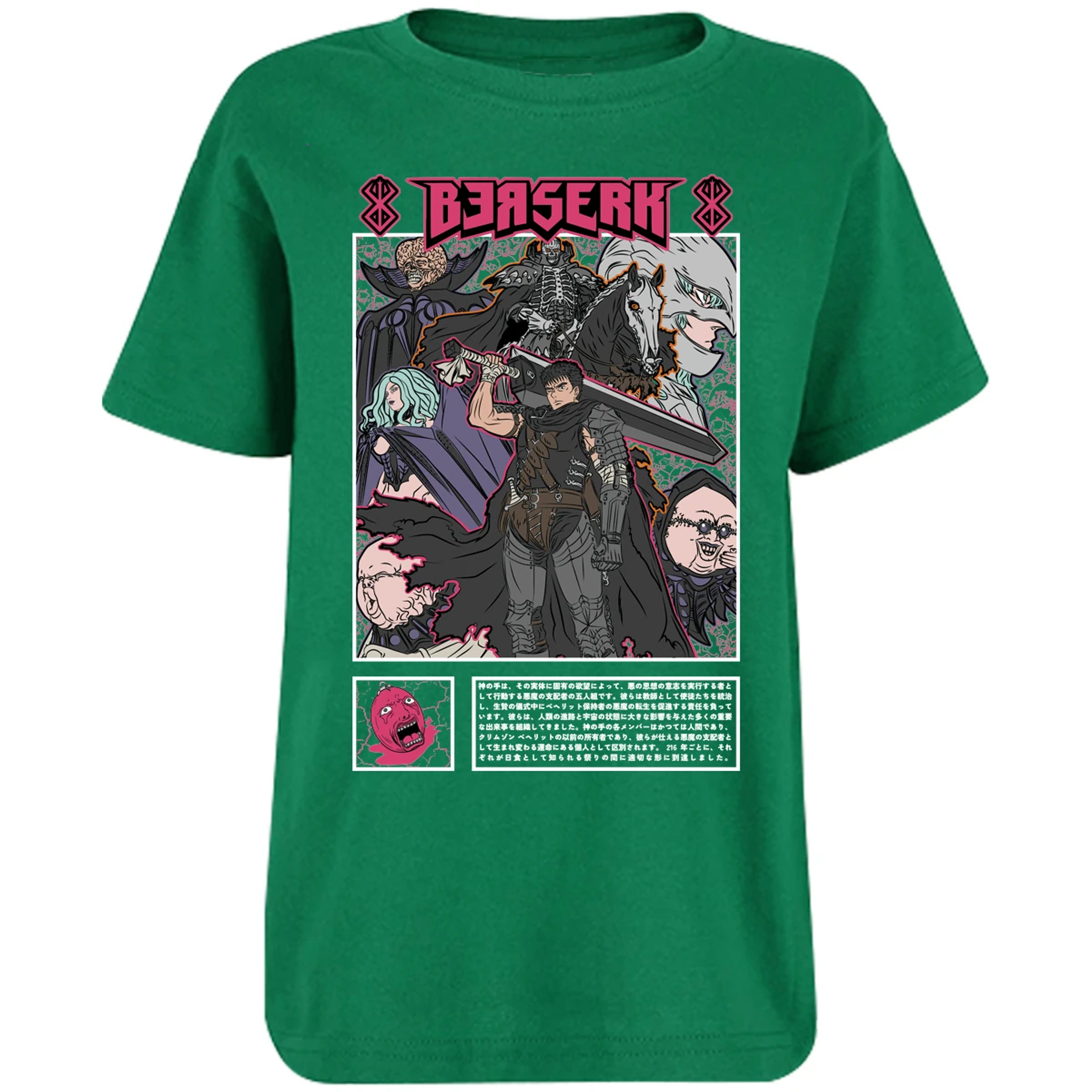 Playera Berserk Berserk Guts para Niño 17