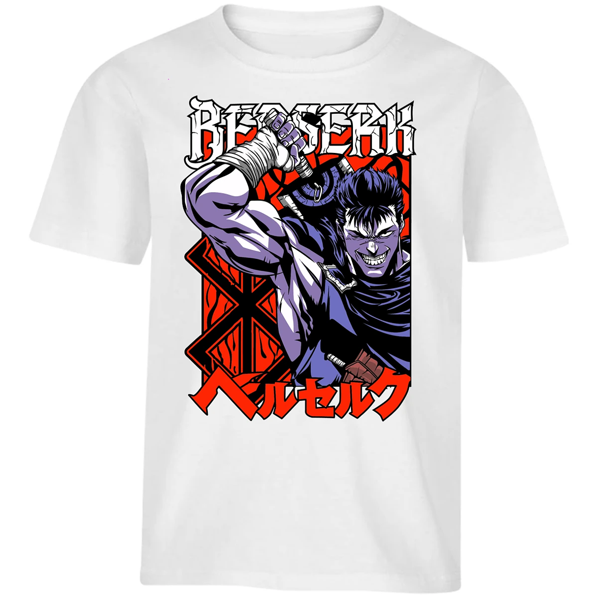 Playera Berserk Guts para Niño 14