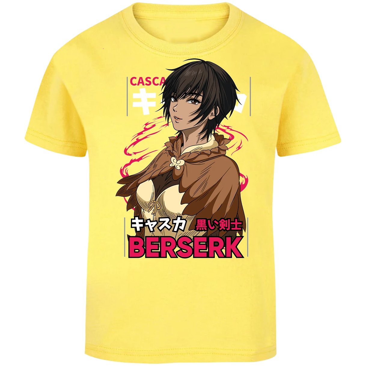 Playera Berserk Casca Anime para Niño 9