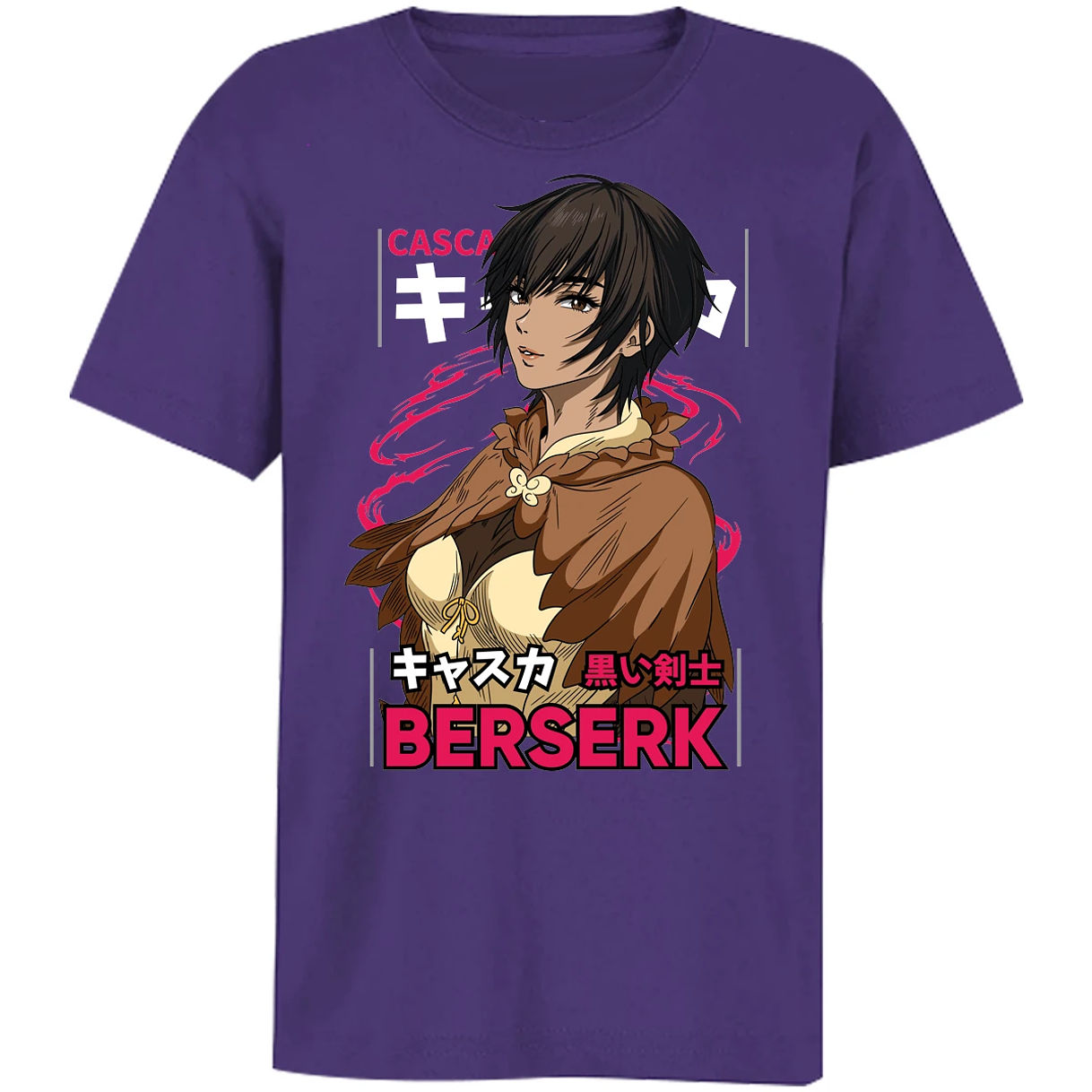 Playera Berserk Casca Anime para Niño 12