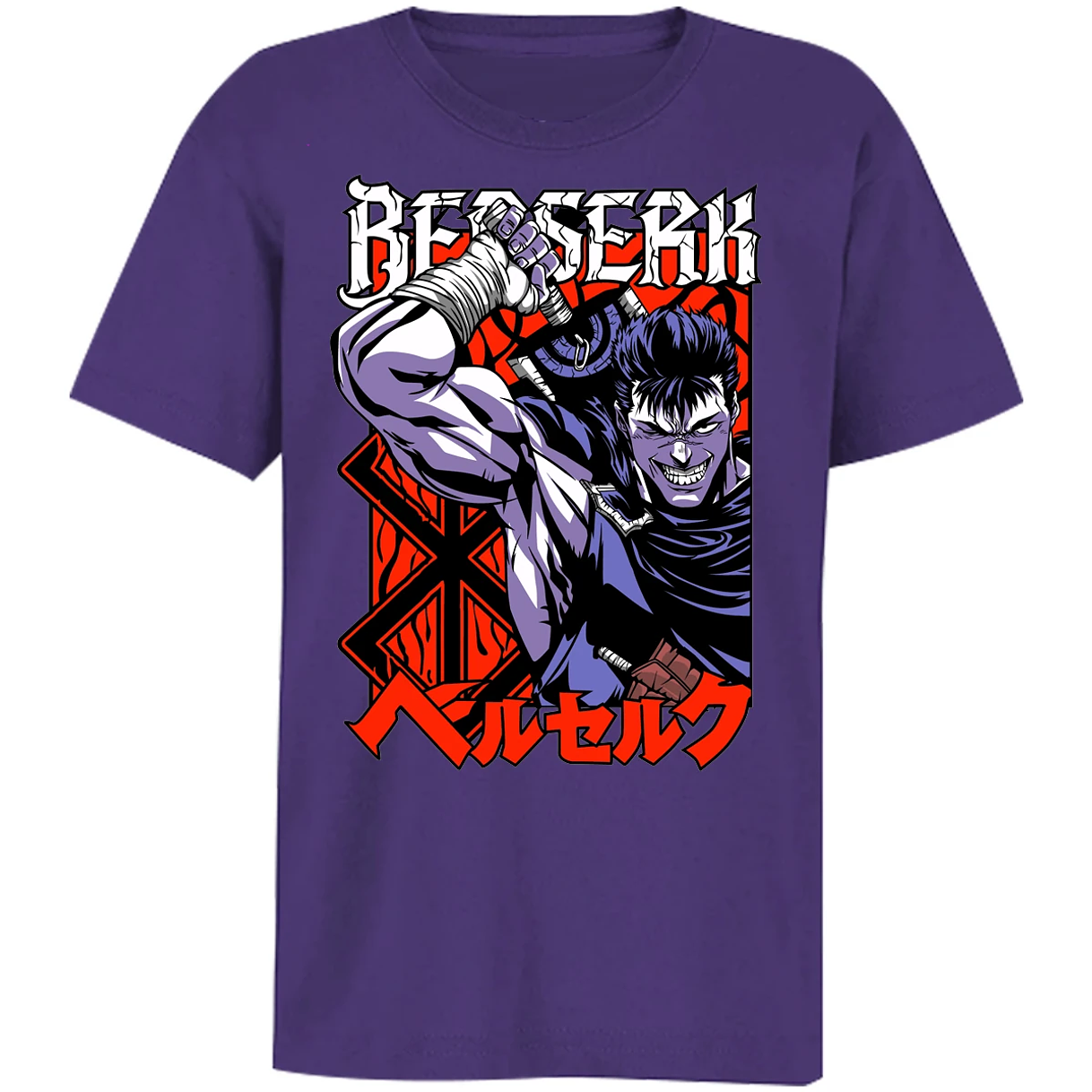 Playera Berserk Guts para Niño 2