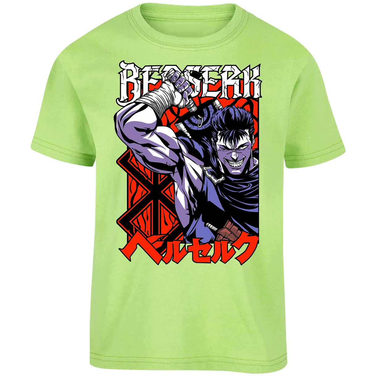 Playera Berserk Guts para Niño 3