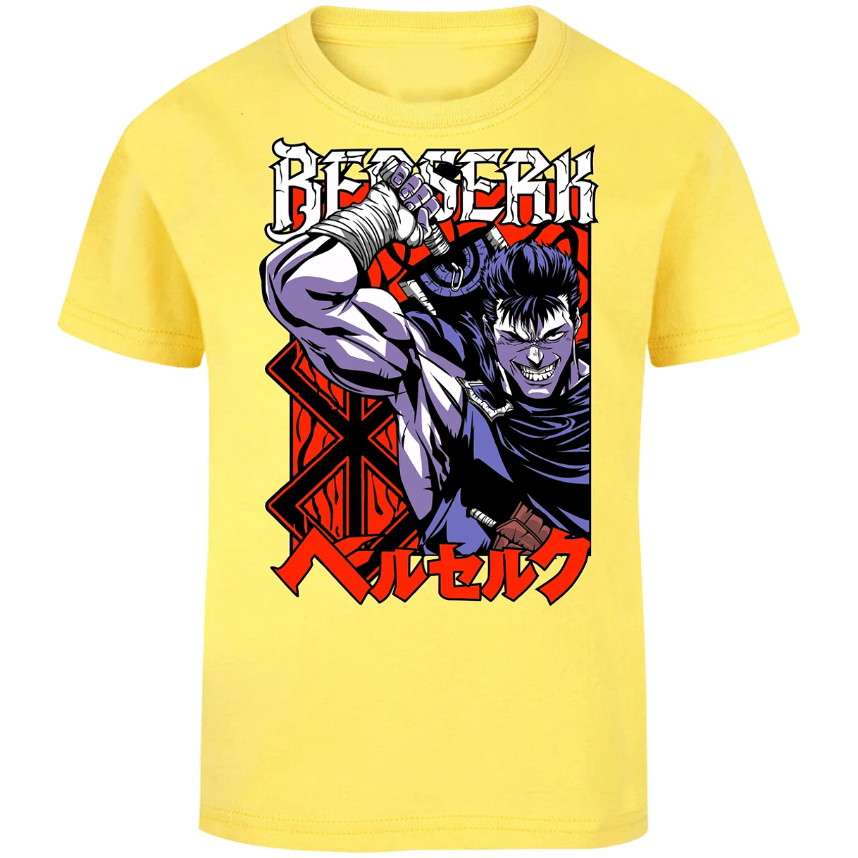 Playera Berserk Guts para Niño 6