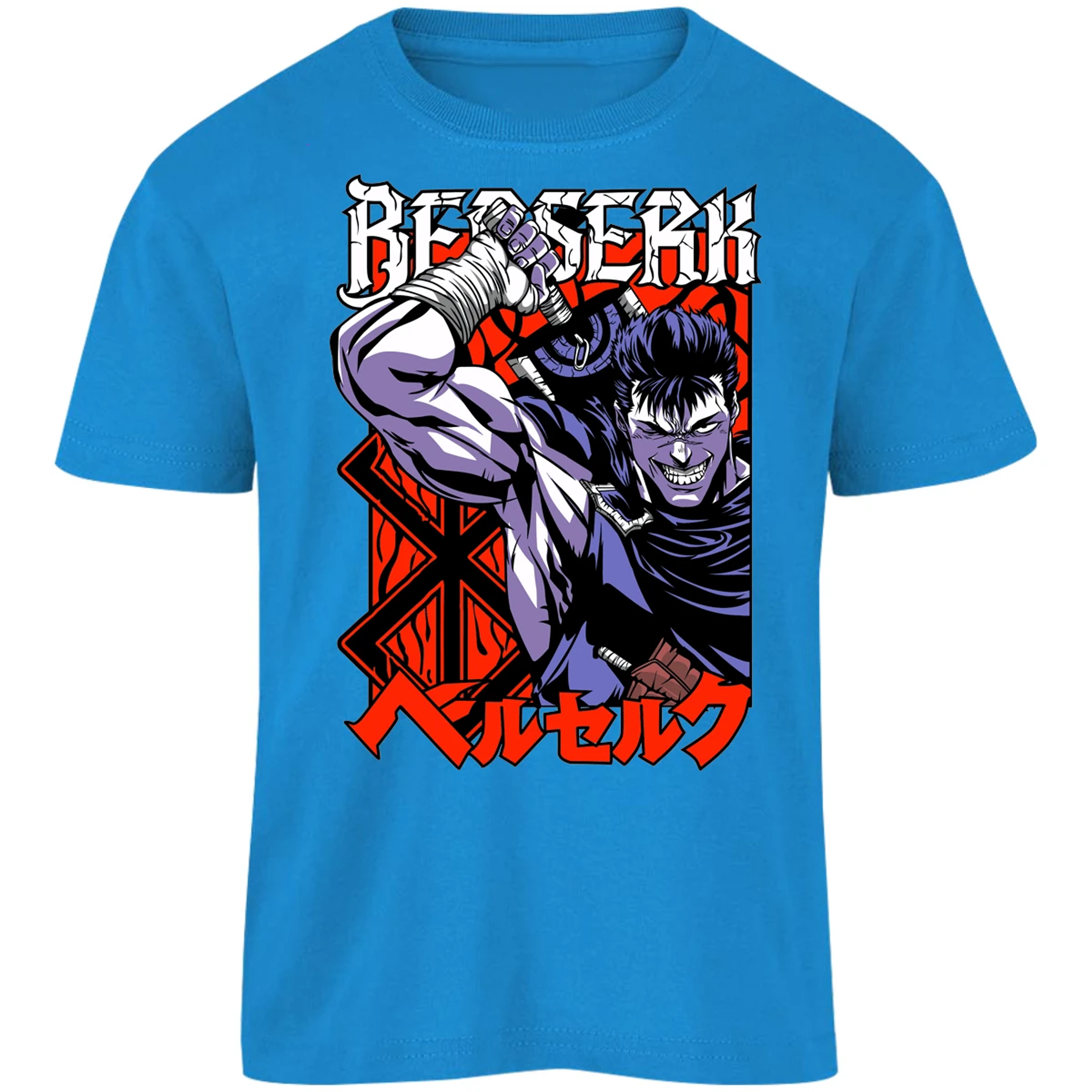 Playera Berserk Guts para Niño 8