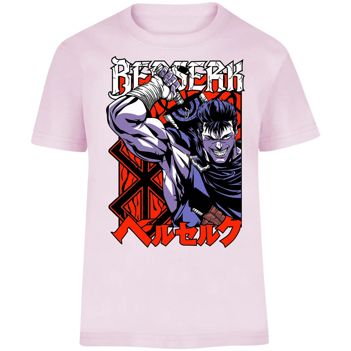 Playera Berserk Guts para Niño 9