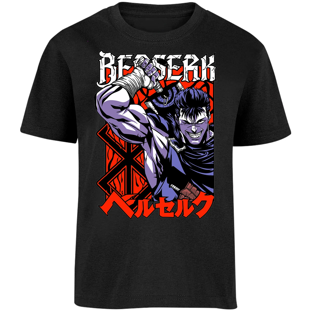 Playera Berserk Guts para Niño 11