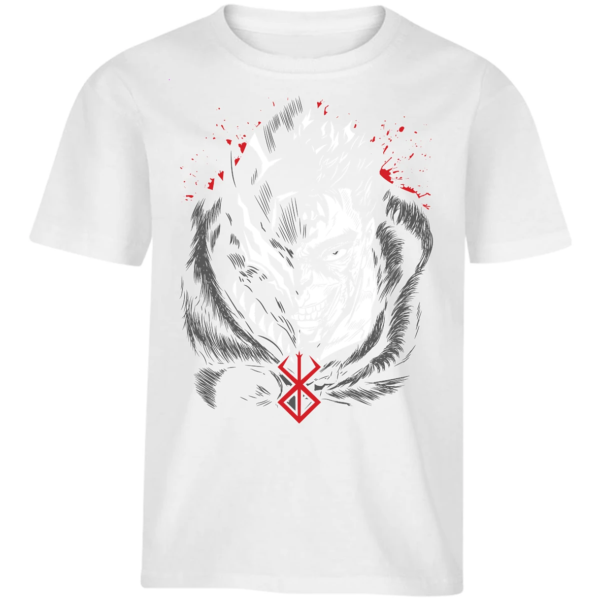 Playera Berserk Guts Berserk 3 Colores para Niño 2