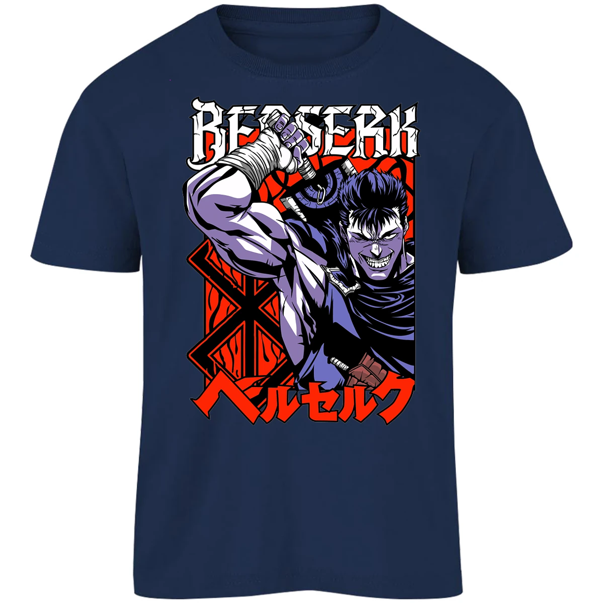 Playera Berserk Guts para Niño 16