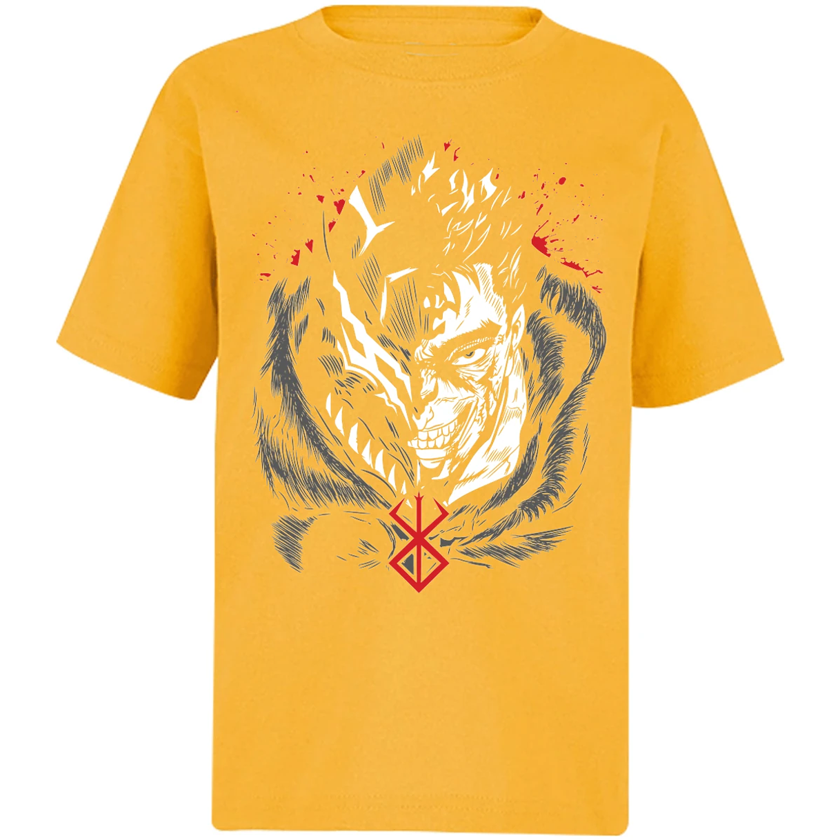 Playera Berserk Guts Berserk 3 Colores para Niño 3
