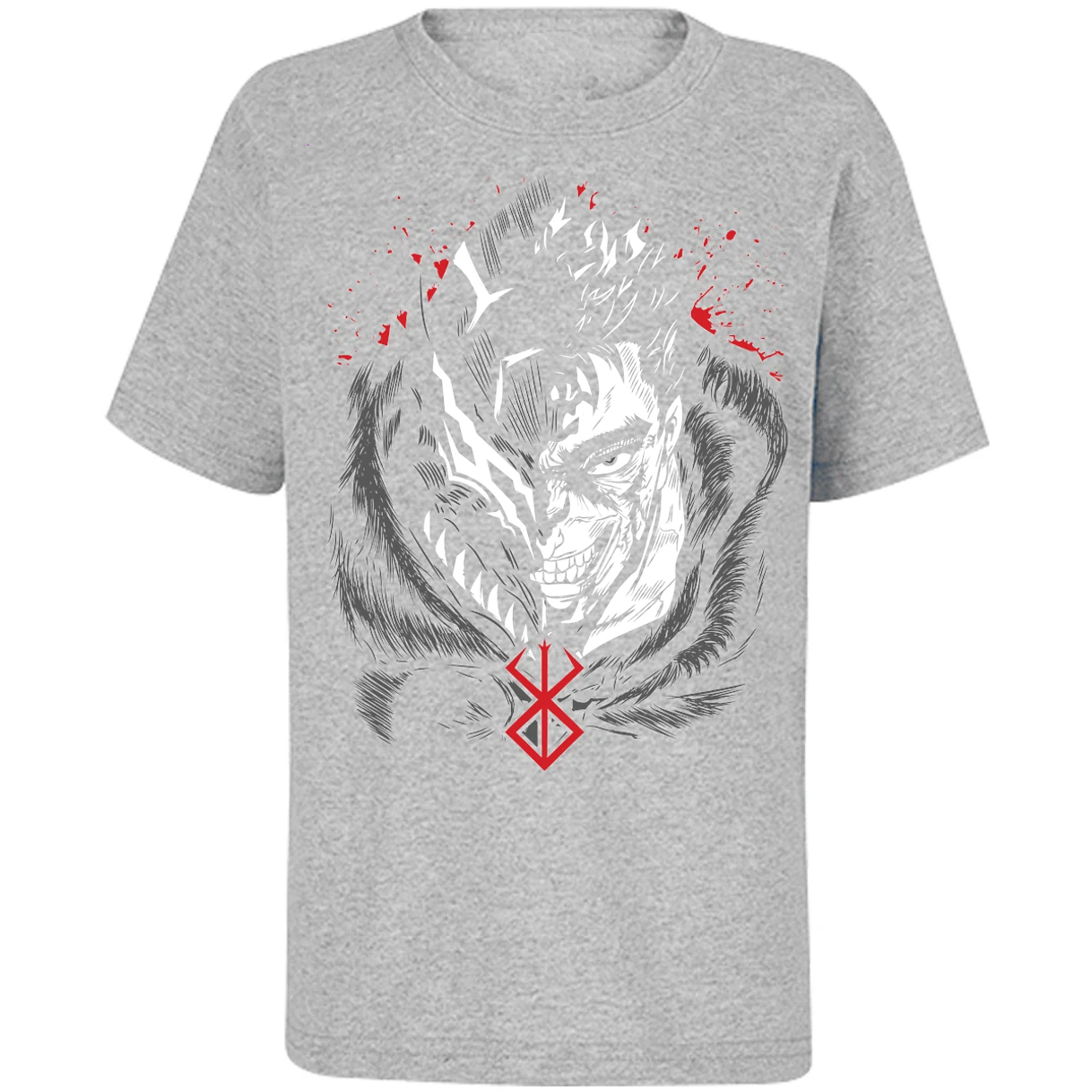 Playera Berserk Guts Berserk 3 Colores para Niño 8