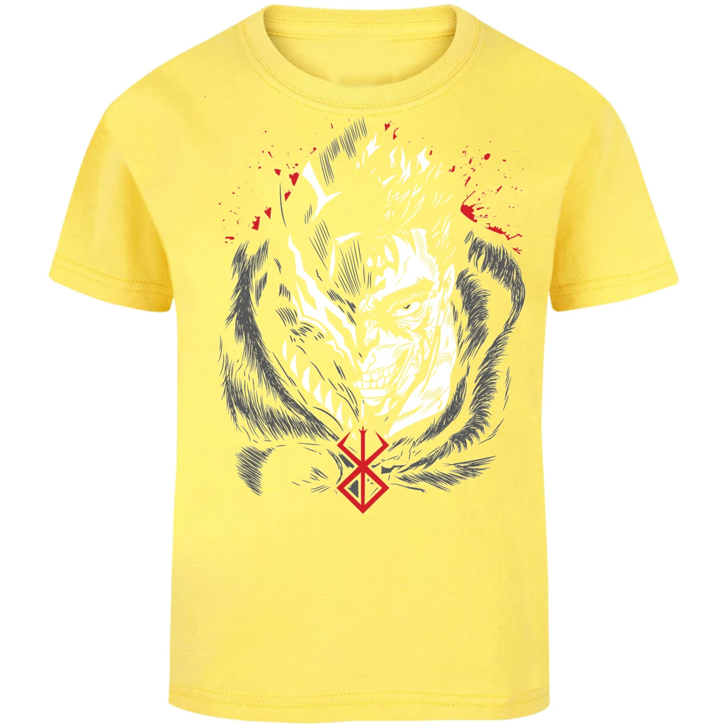 Playera Berserk Guts Berserk 3 Colores para Niño 9