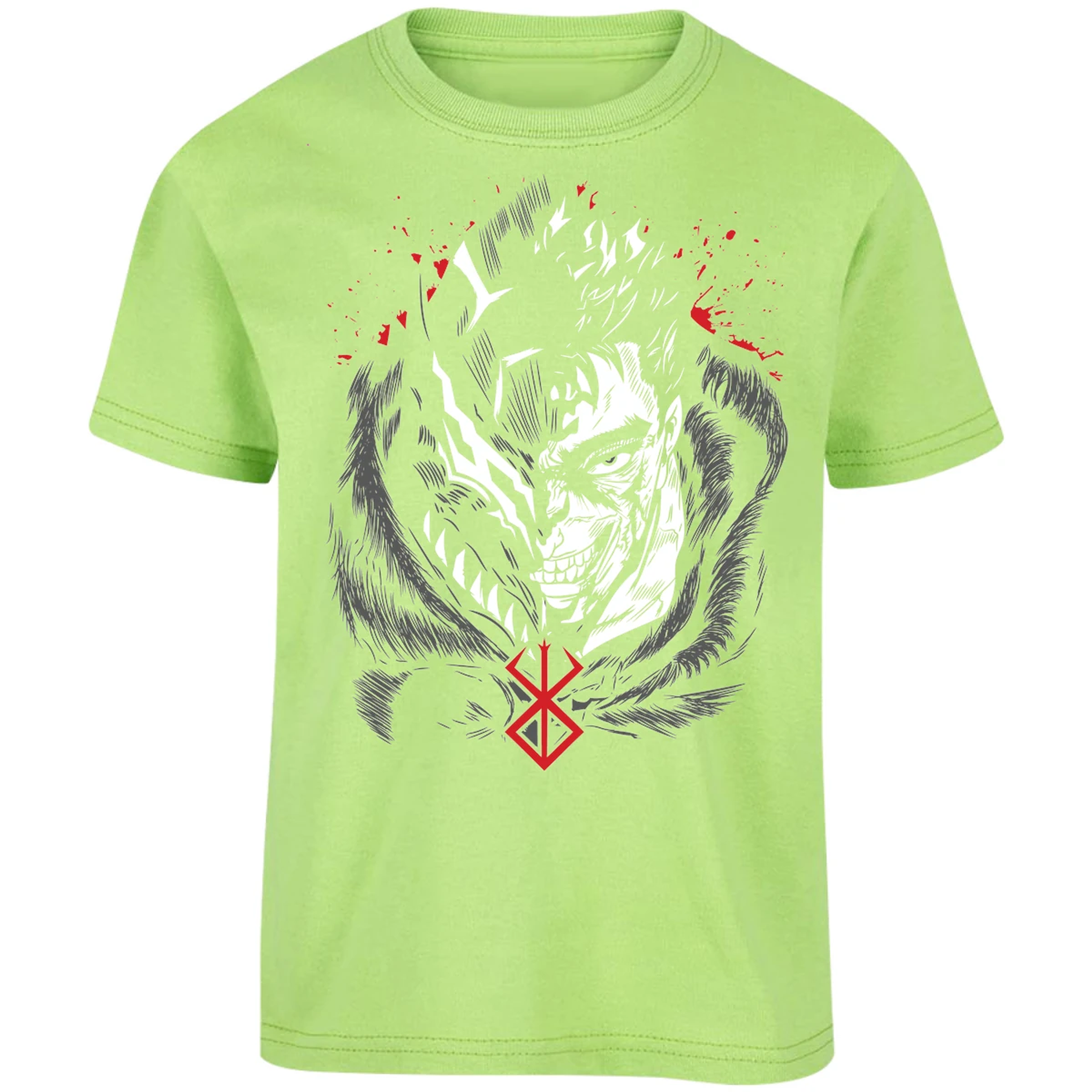 Playera Berserk Guts Berserk 3 Colores para Niño 11