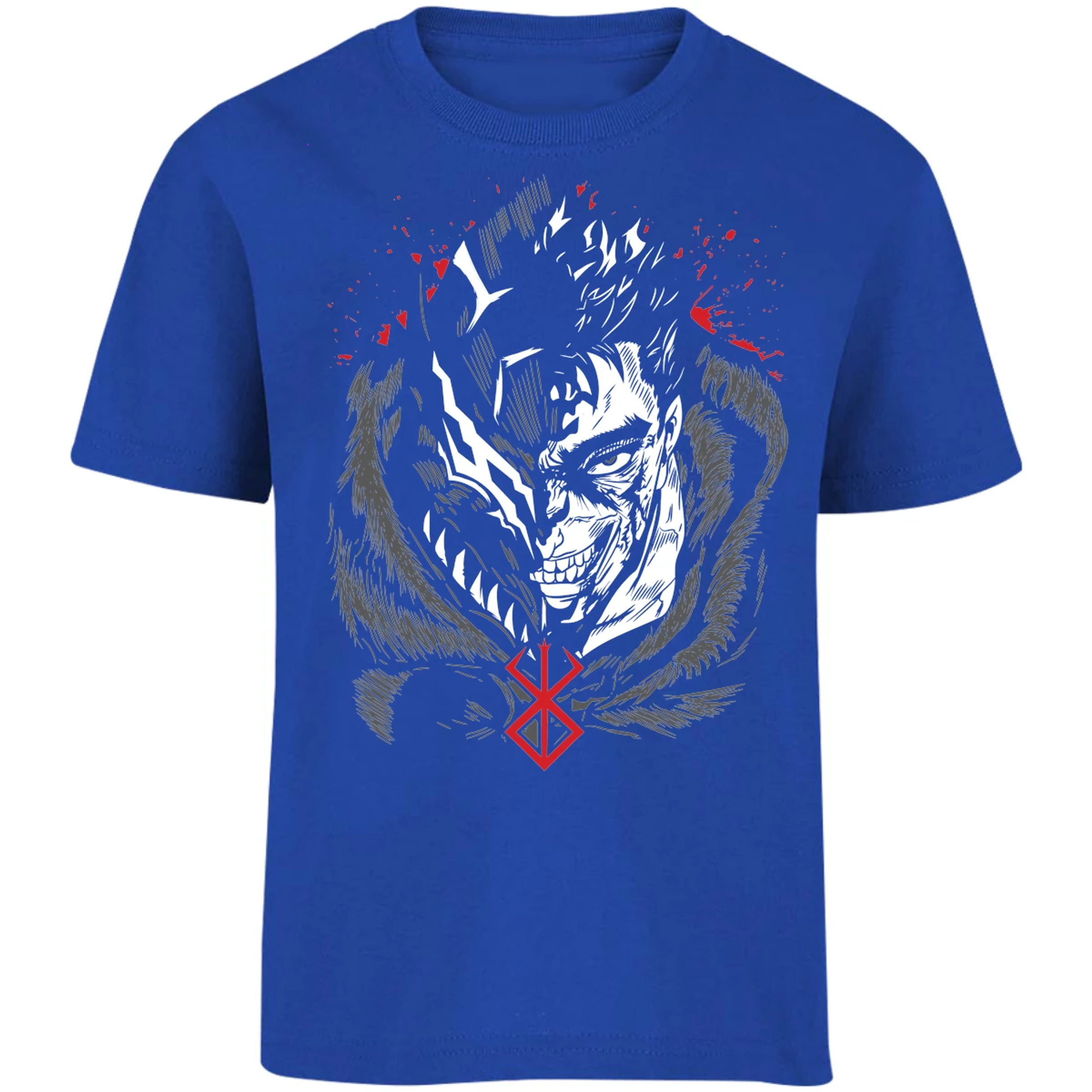 Playera Berserk Guts Berserk 3 Colores para Niño 12