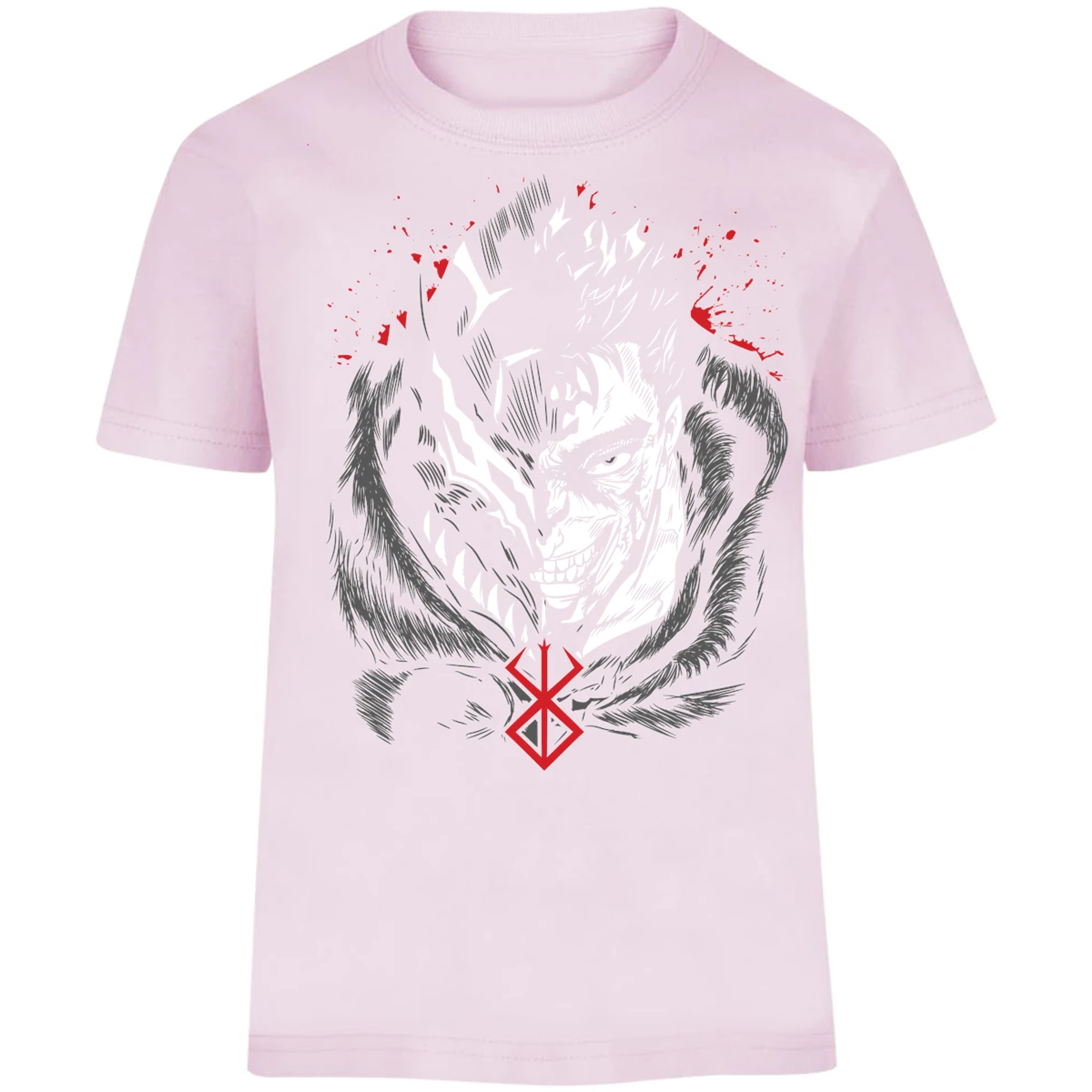 Playera Berserk Guts Berserk 3 Colores para Niño 13