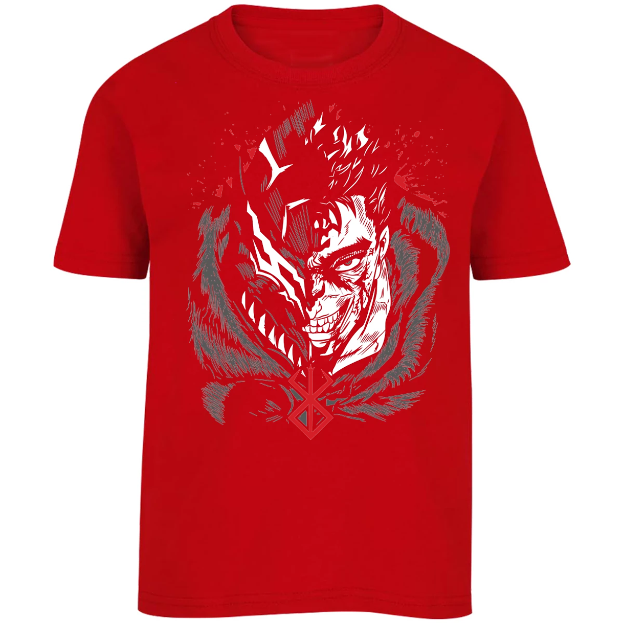 Playera Berserk Guts Berserk 3 Colores para Niño 15