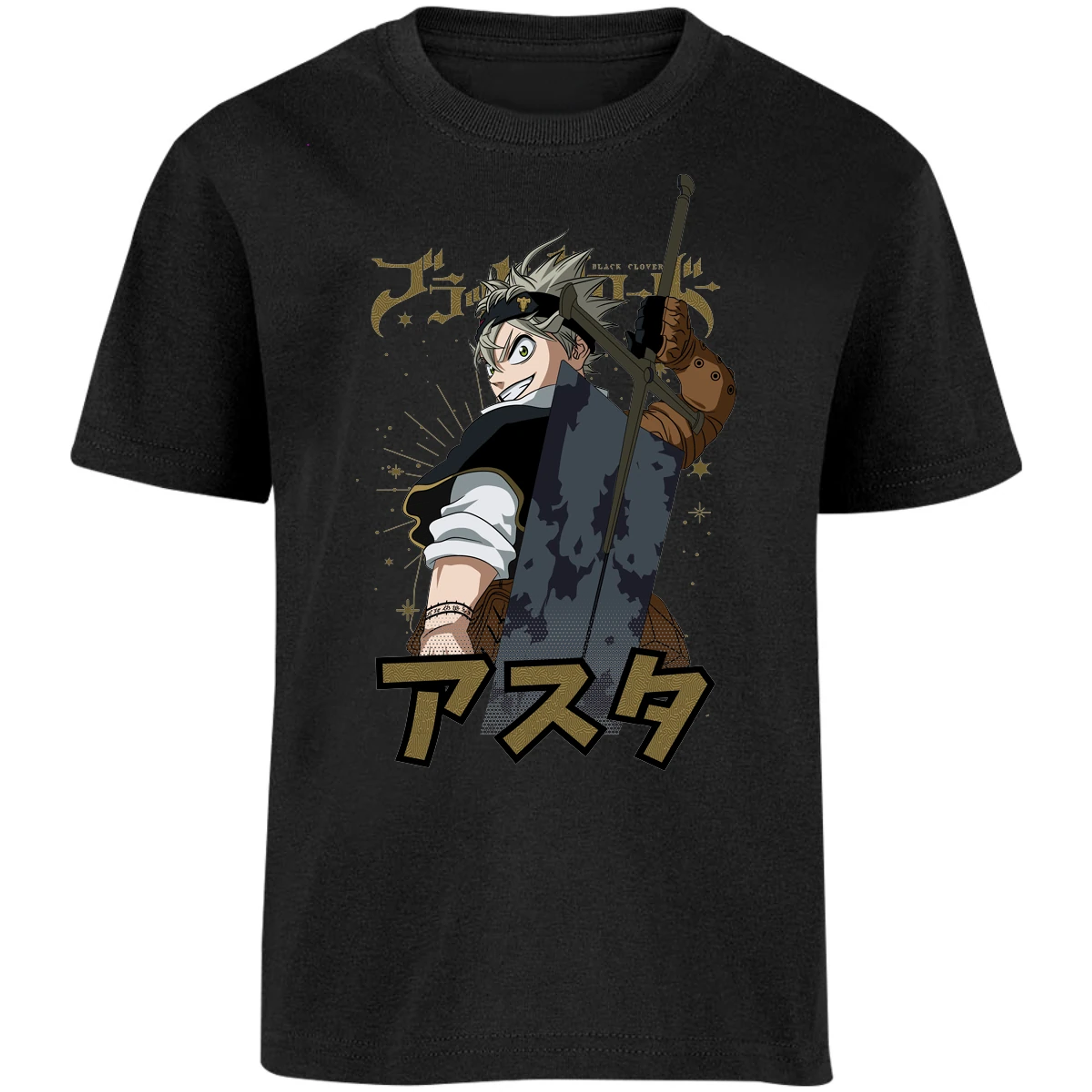 Playera Black Clover Asta Black Clover para Niño 10