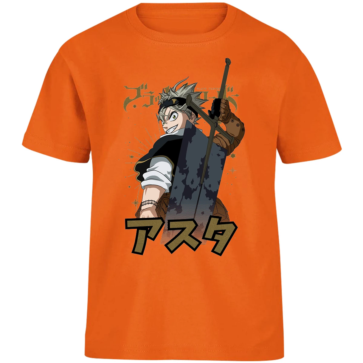 Playera Black Clover Asta Black Clover para Niño 5