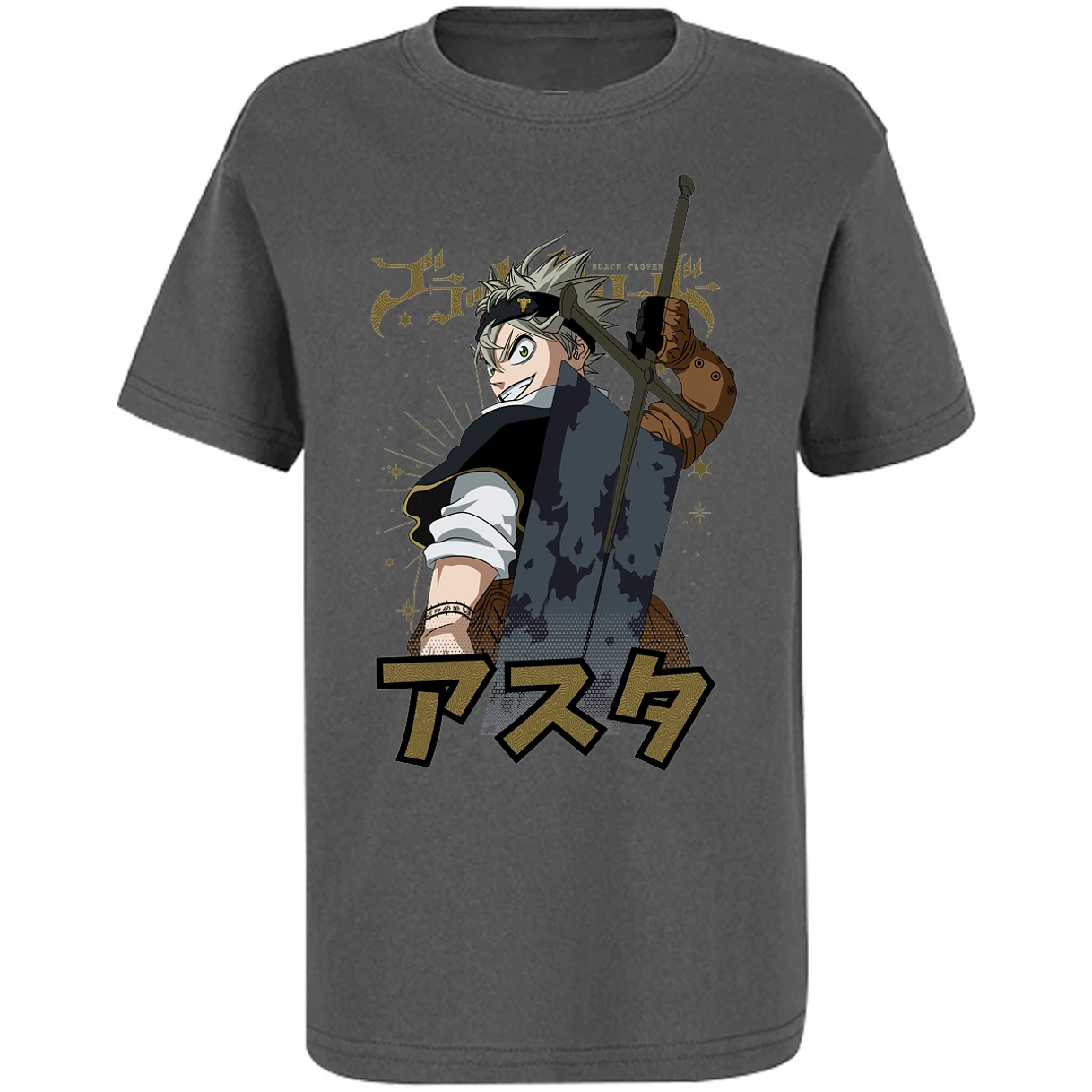 Playera Black Clover Asta Black Clover para Niño 7
