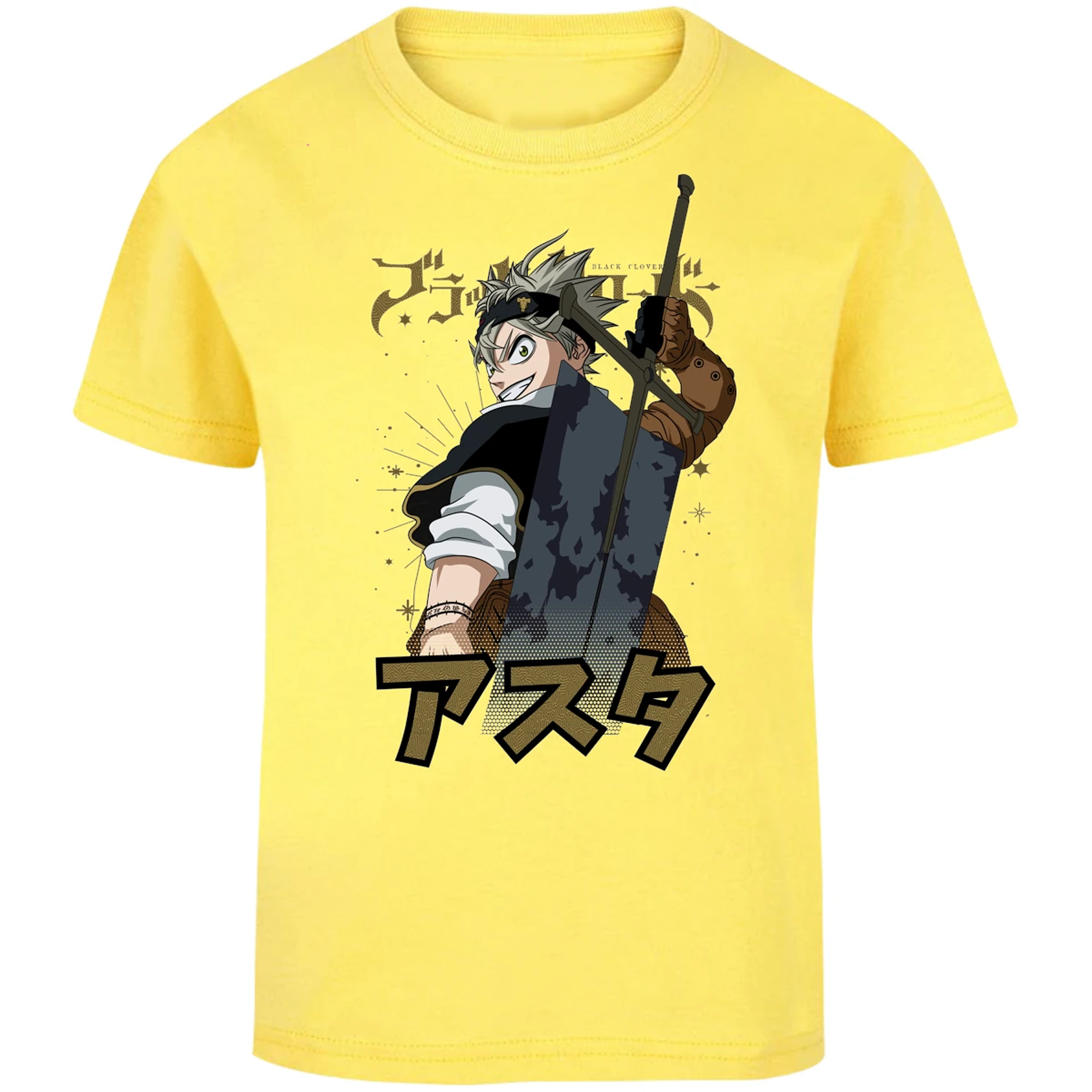 Playera Black Clover Asta Black Clover para Niño 9
