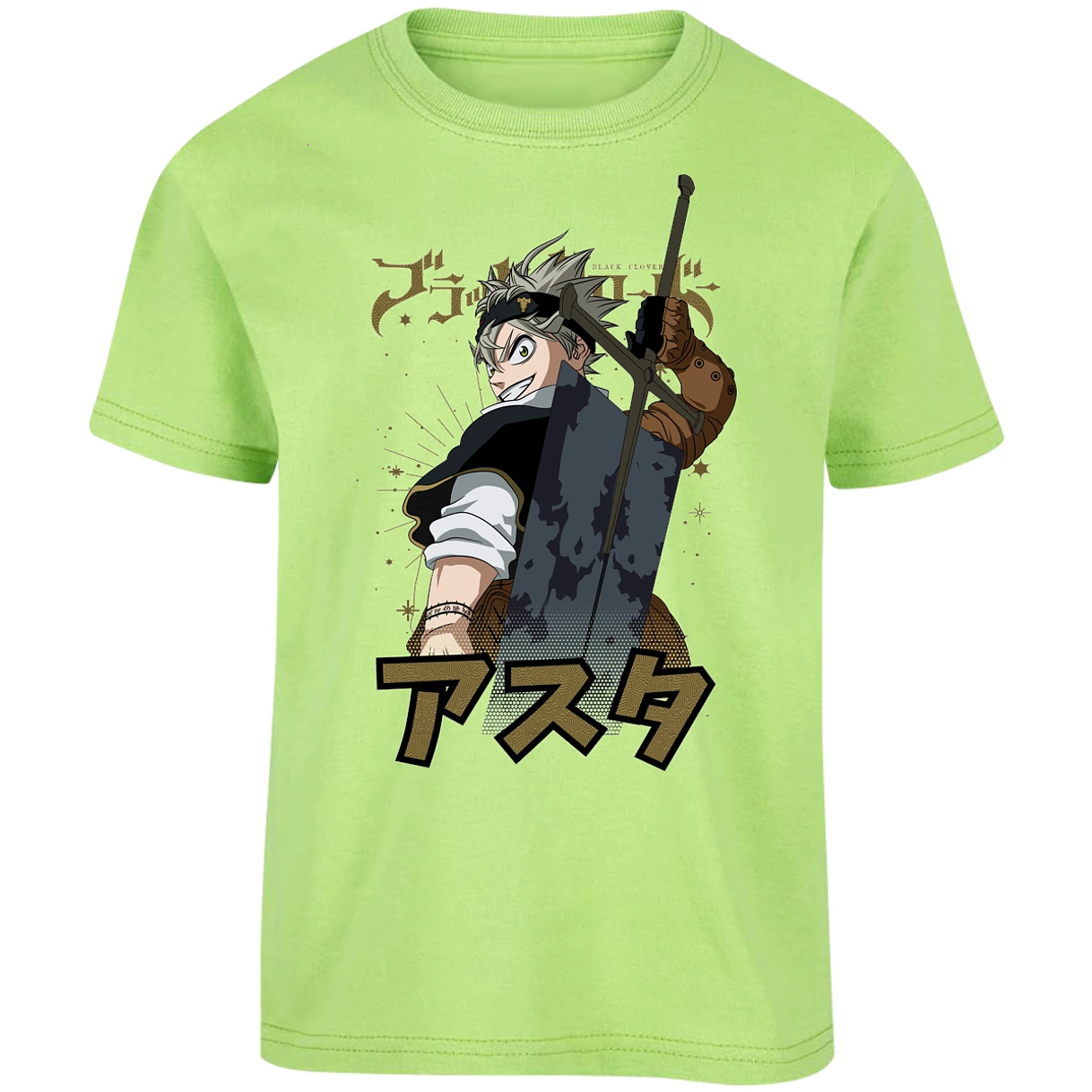 Playera Black Clover Asta Black Clover para Niño 15