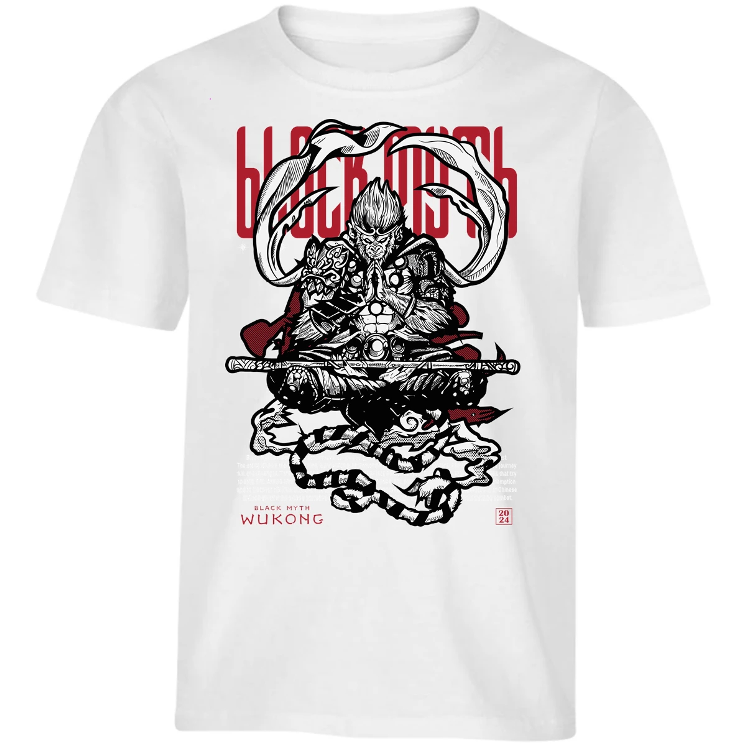 Playera Black Myth Wokong Black Myth Wokong para Niño 13