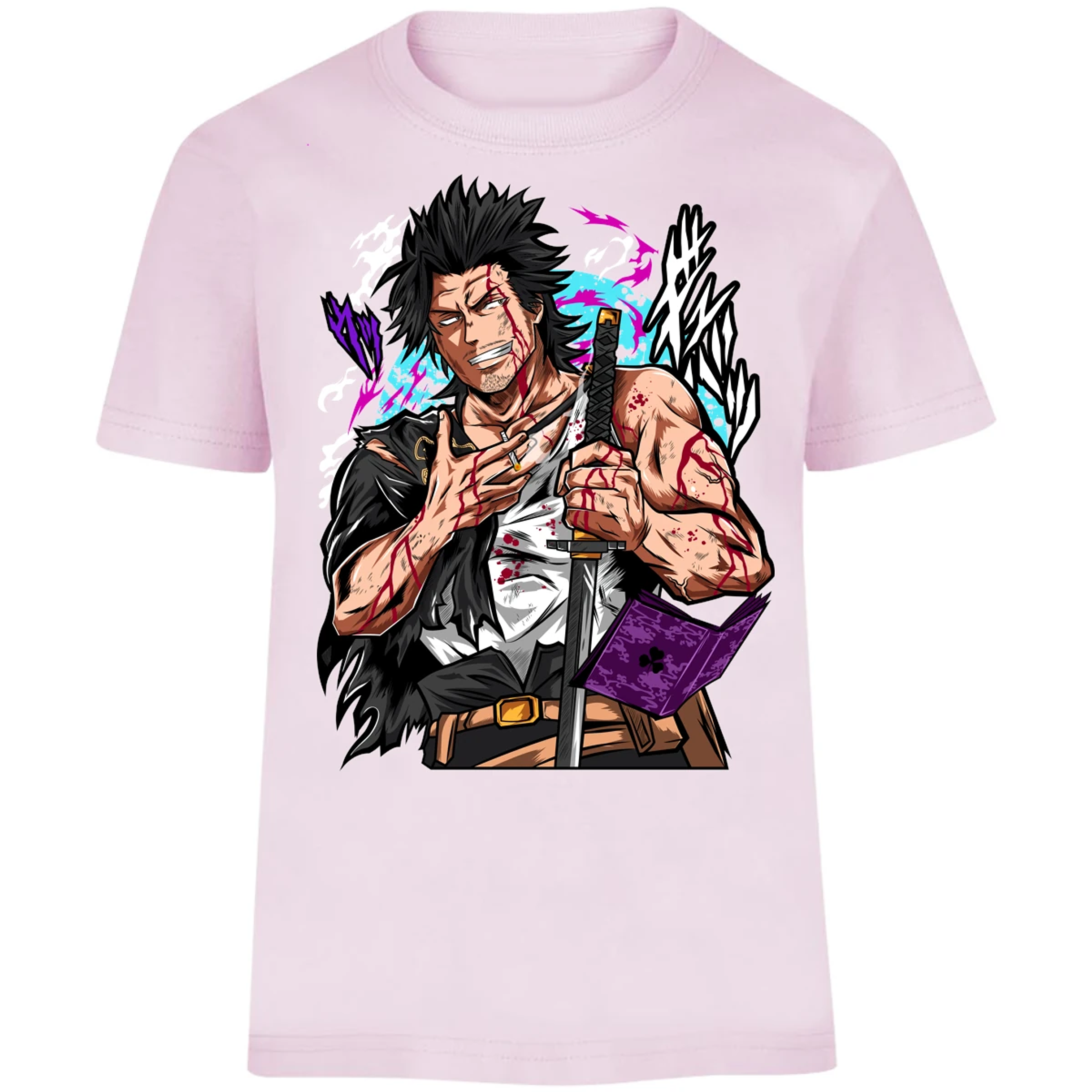 Playera Black Clover Yami Sukehiro para Niño 6