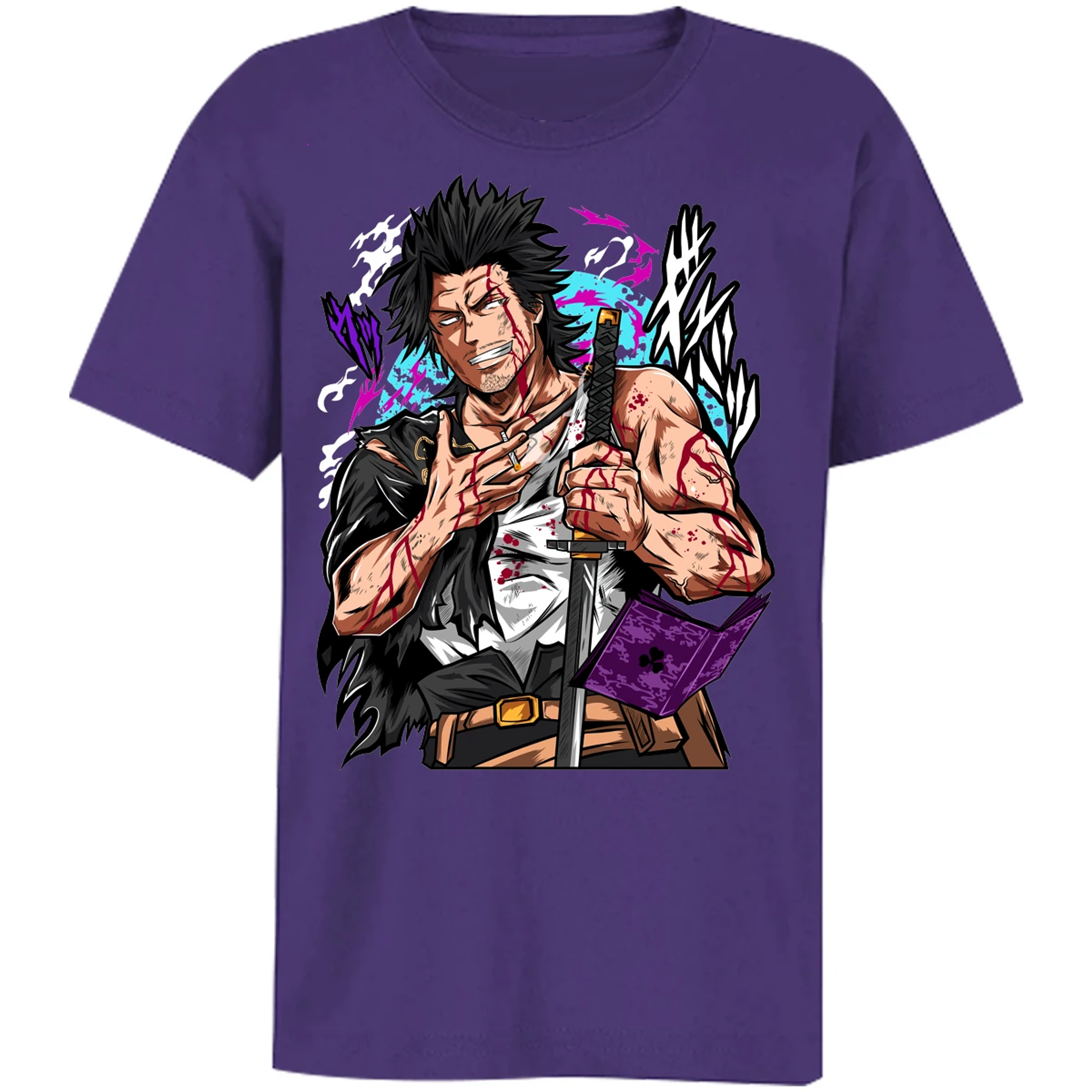 Playera Black Clover Yami Sukehiro para Niño 8