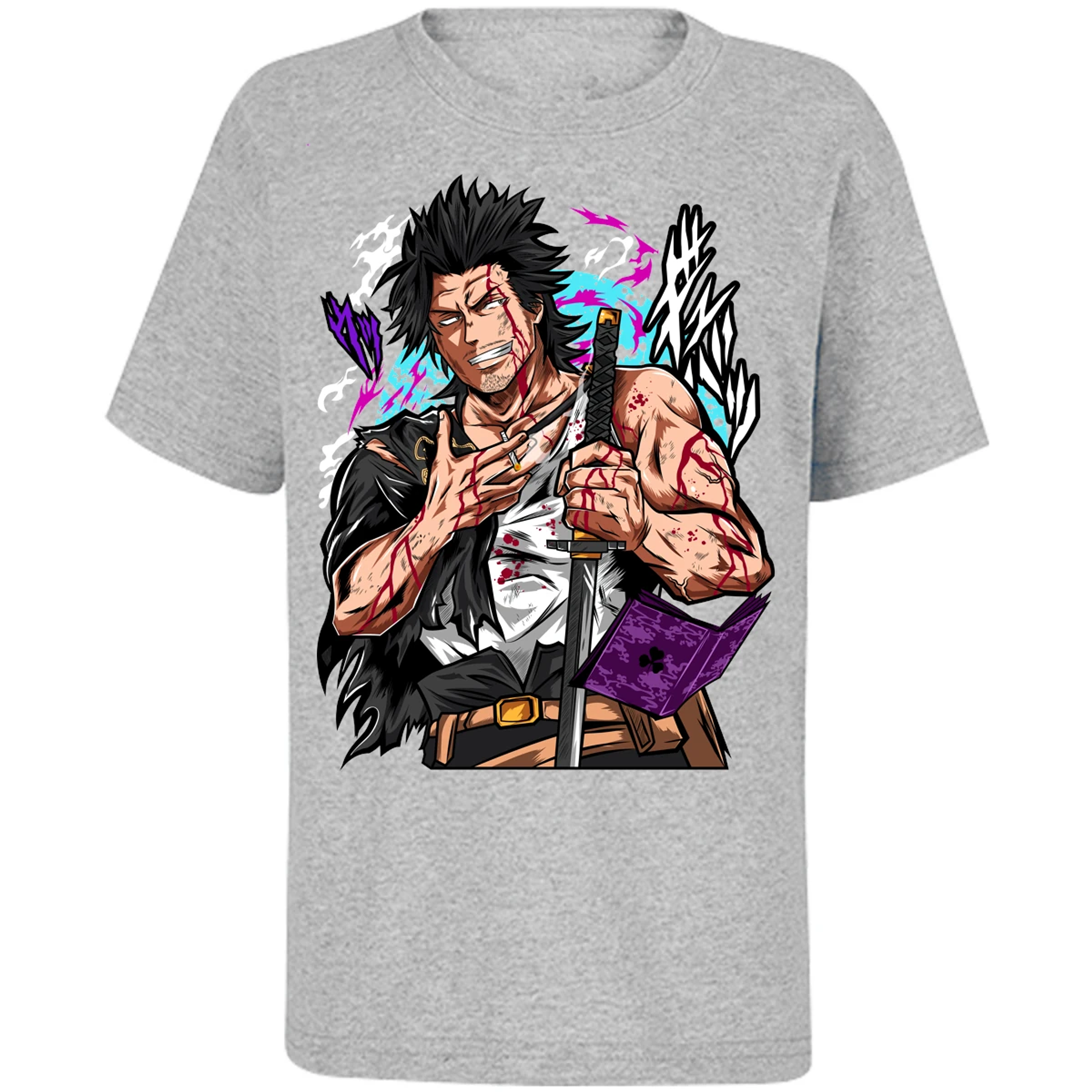 Playera Black Clover Yami Sukehiro para Niño 11