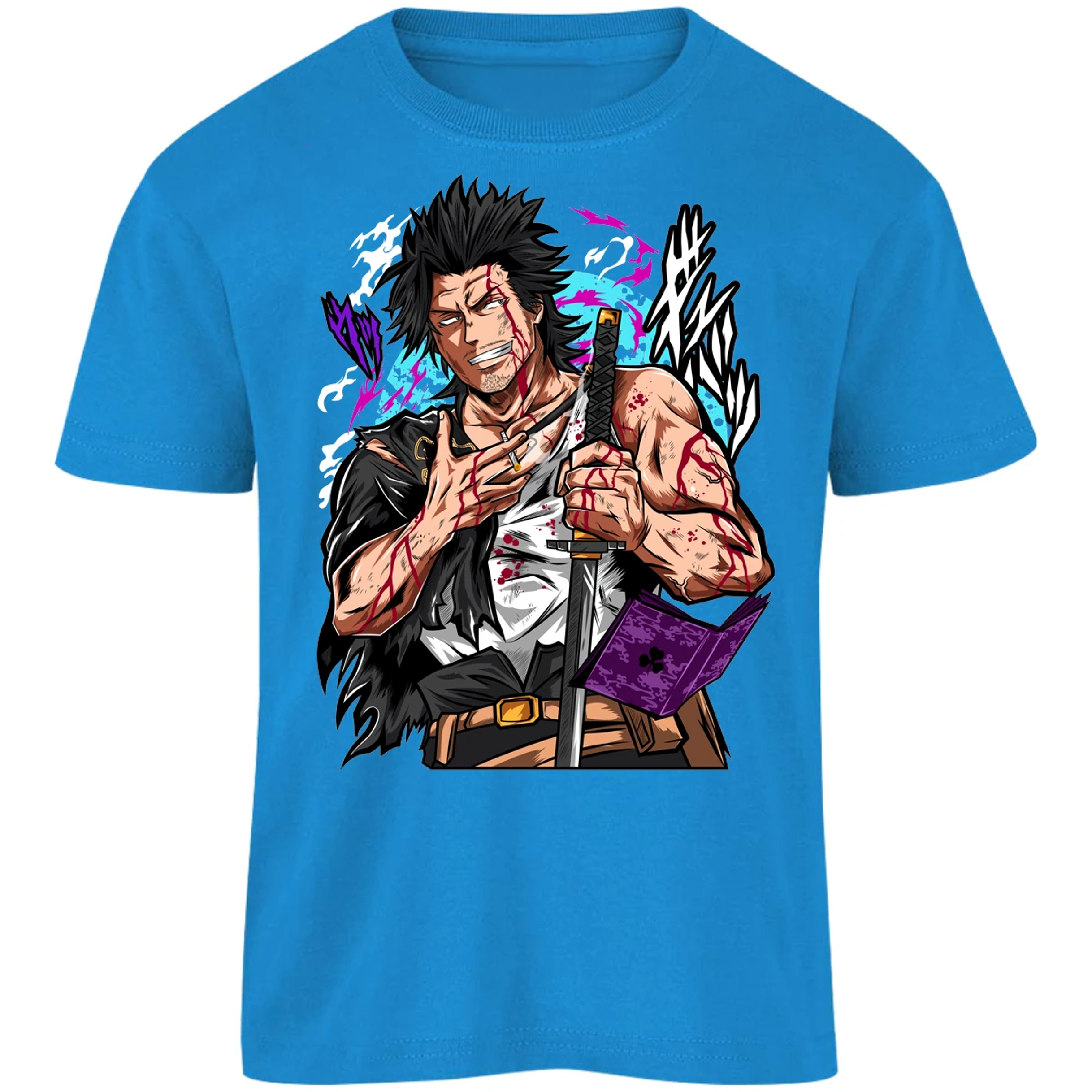Playera Black Clover Yami Sukehiro para Niño 12