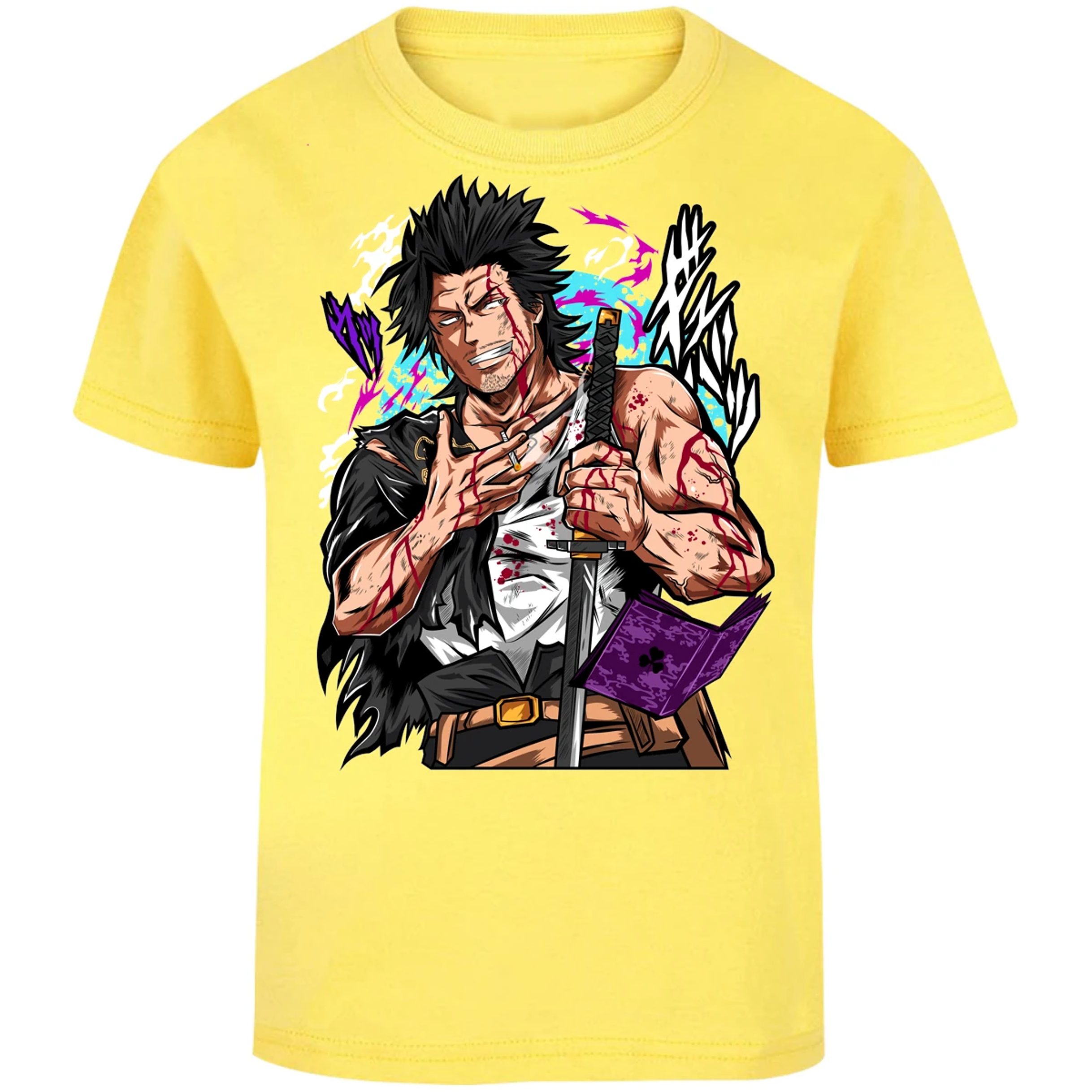 Playera Black Clover Yami Sukehiro para Niño 13