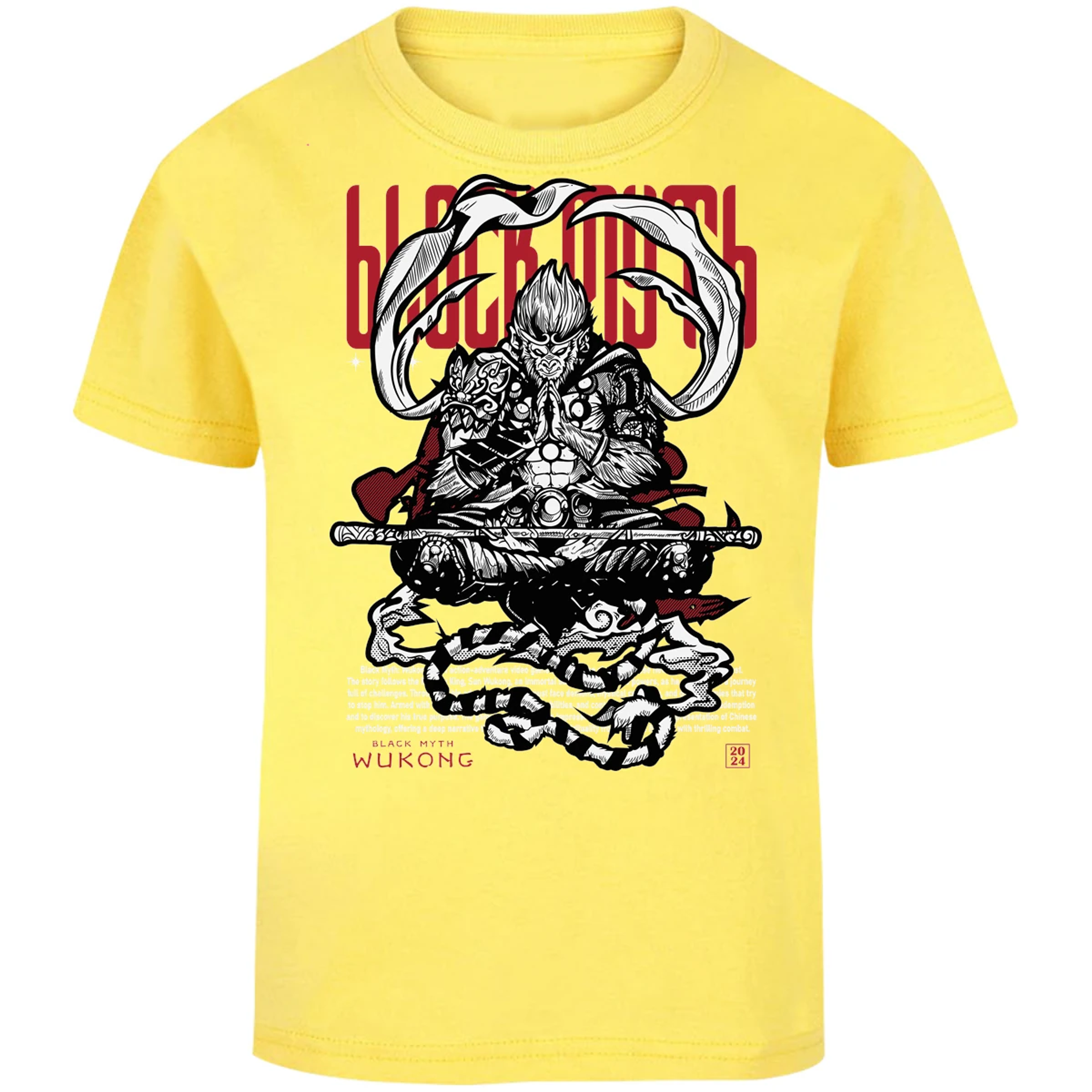 Playera Black Myth Wokong Black Myth Wokong para Niño 1